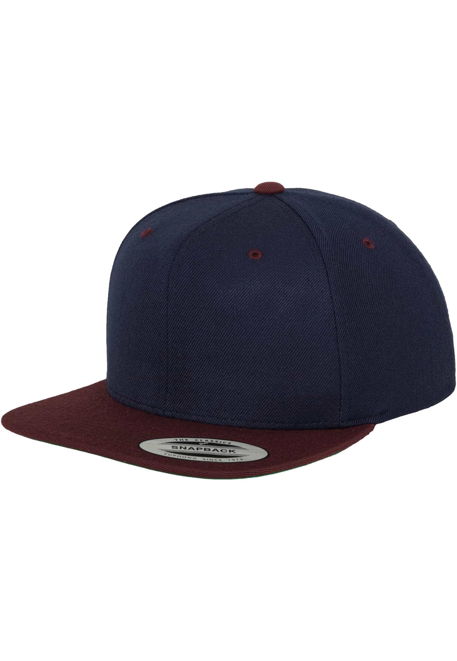 Miniature 19 pour Casquette Classic snapback bicolore