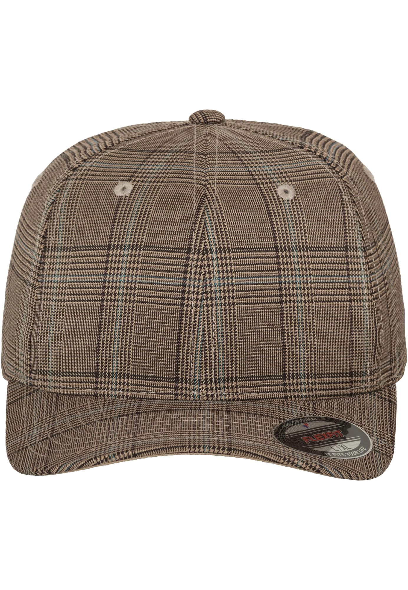 Miniature 2 pour Casquette motif prince de galles