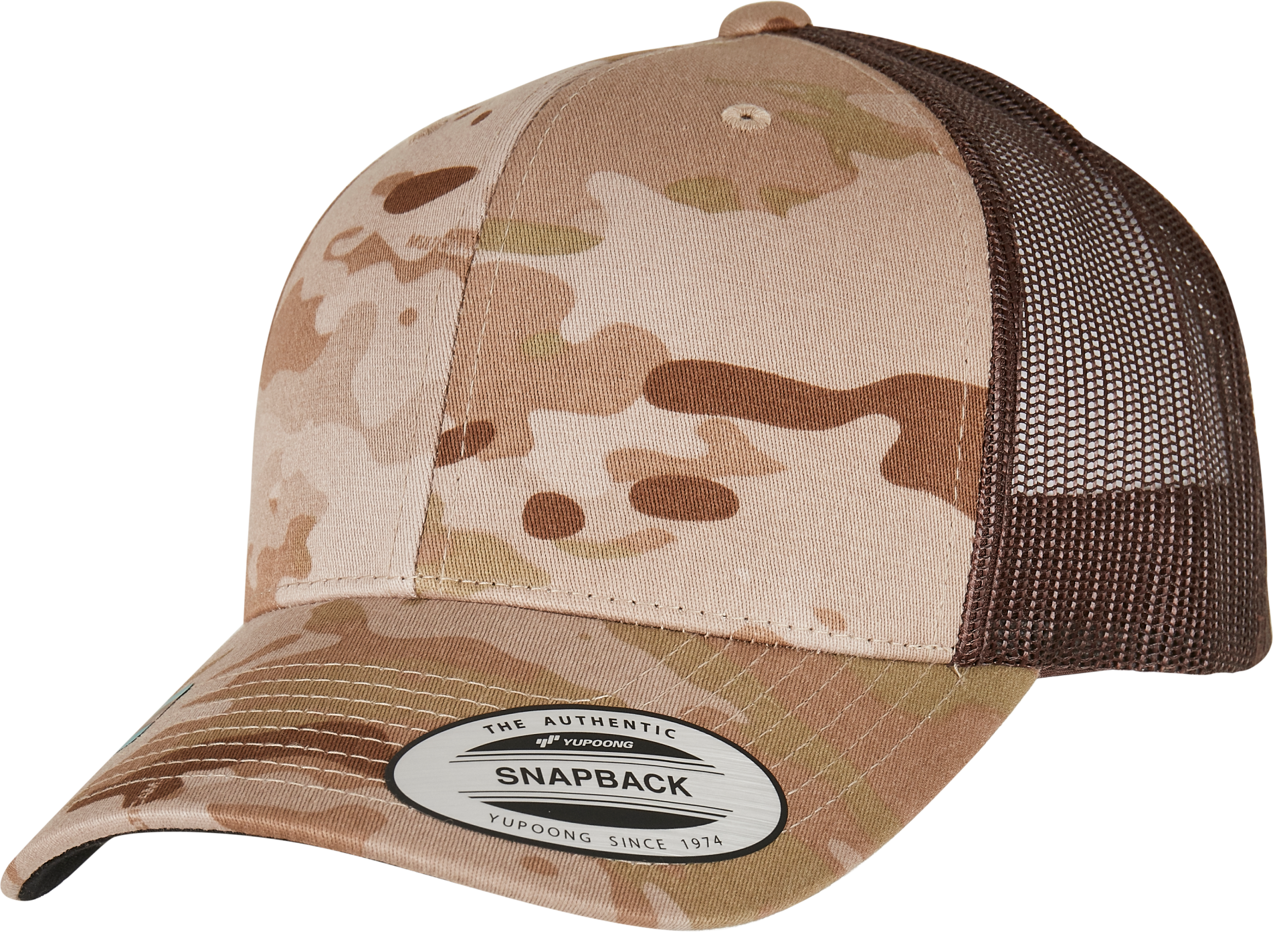 Miniature 4 pour Casquette retro trucker multicam
