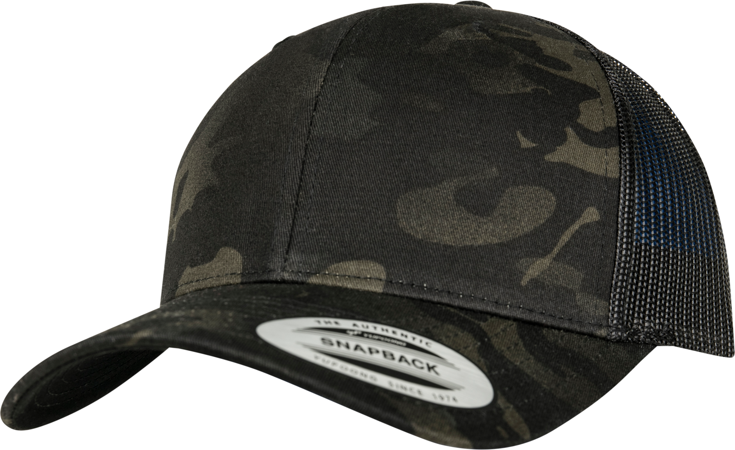 Miniature 5 pour Casquette retro trucker multicam