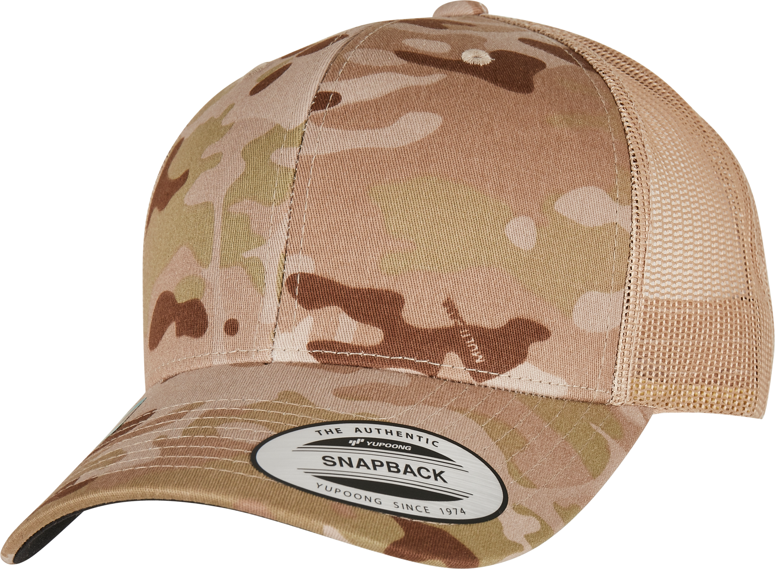 Miniature 7 pour Casquette retro trucker multicam