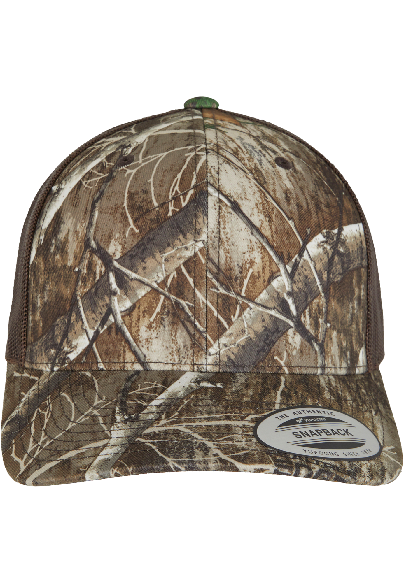 Visuel Casquette Retro Trucker camouflage arbre