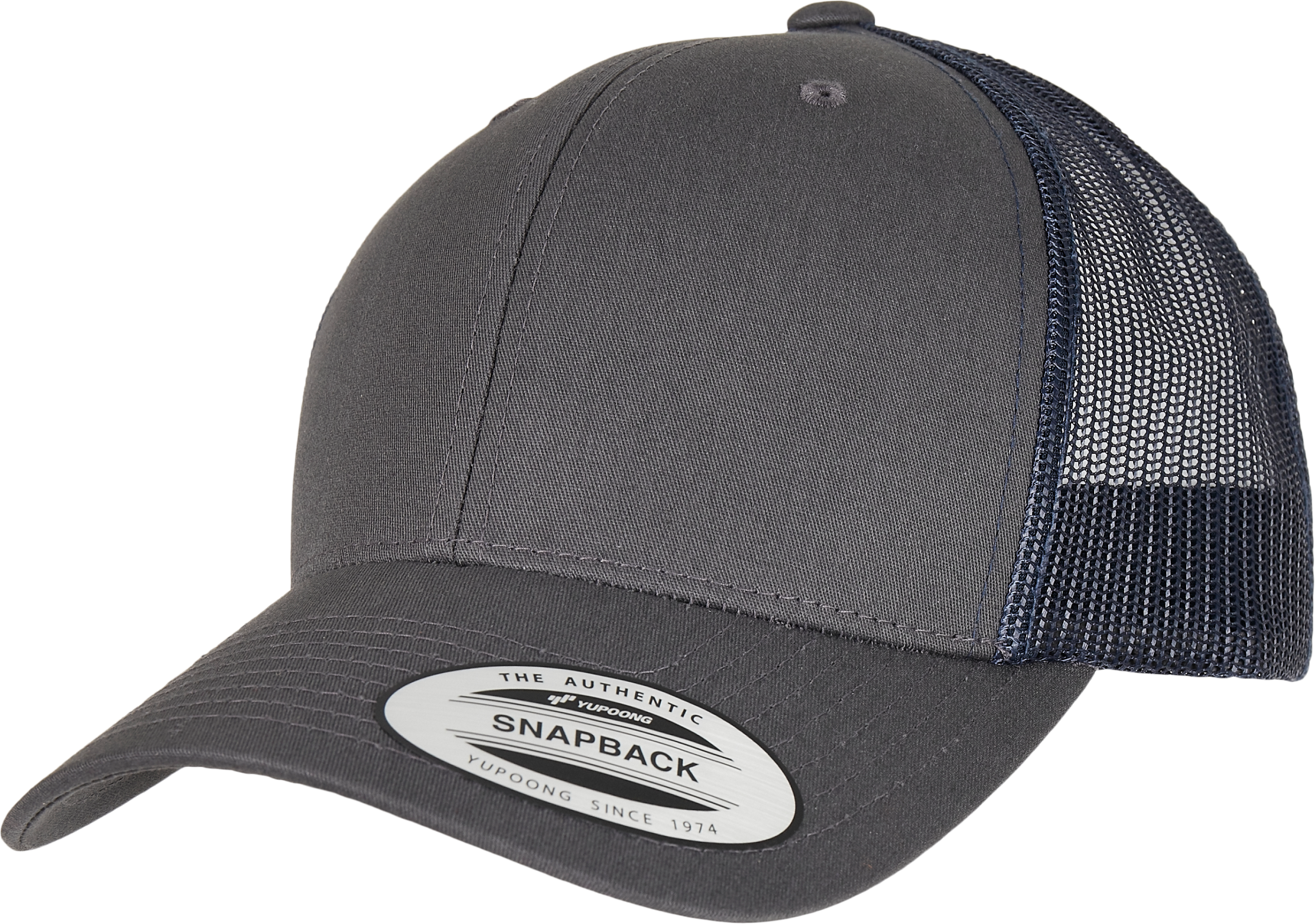 Miniature 8 pour Casquette retro trucker bicolore
