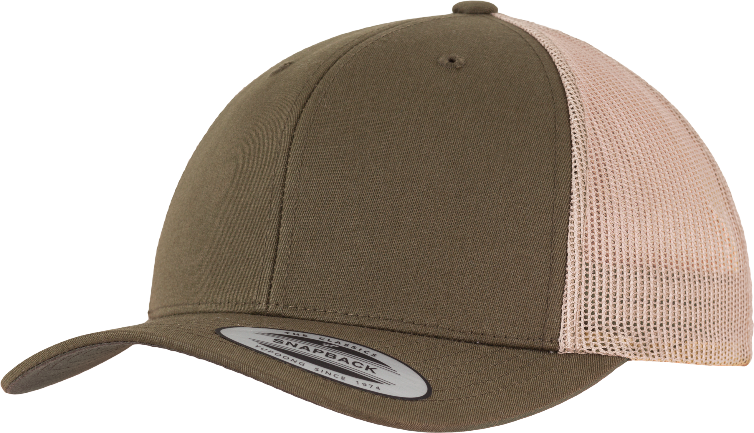 Miniature 17 pour Casquette retro trucker bicolore