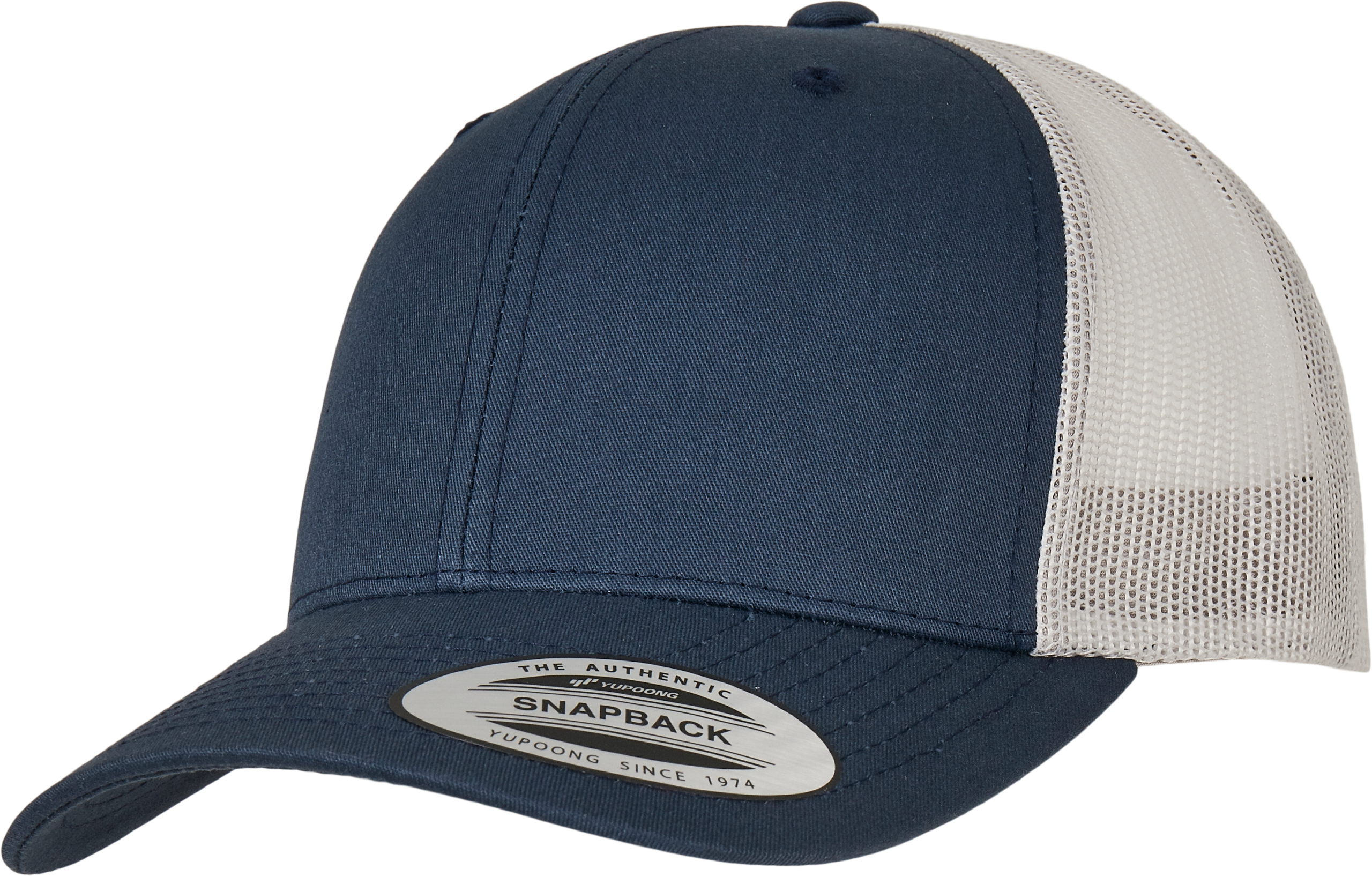 Miniature 18 pour Casquette retro trucker bicolore