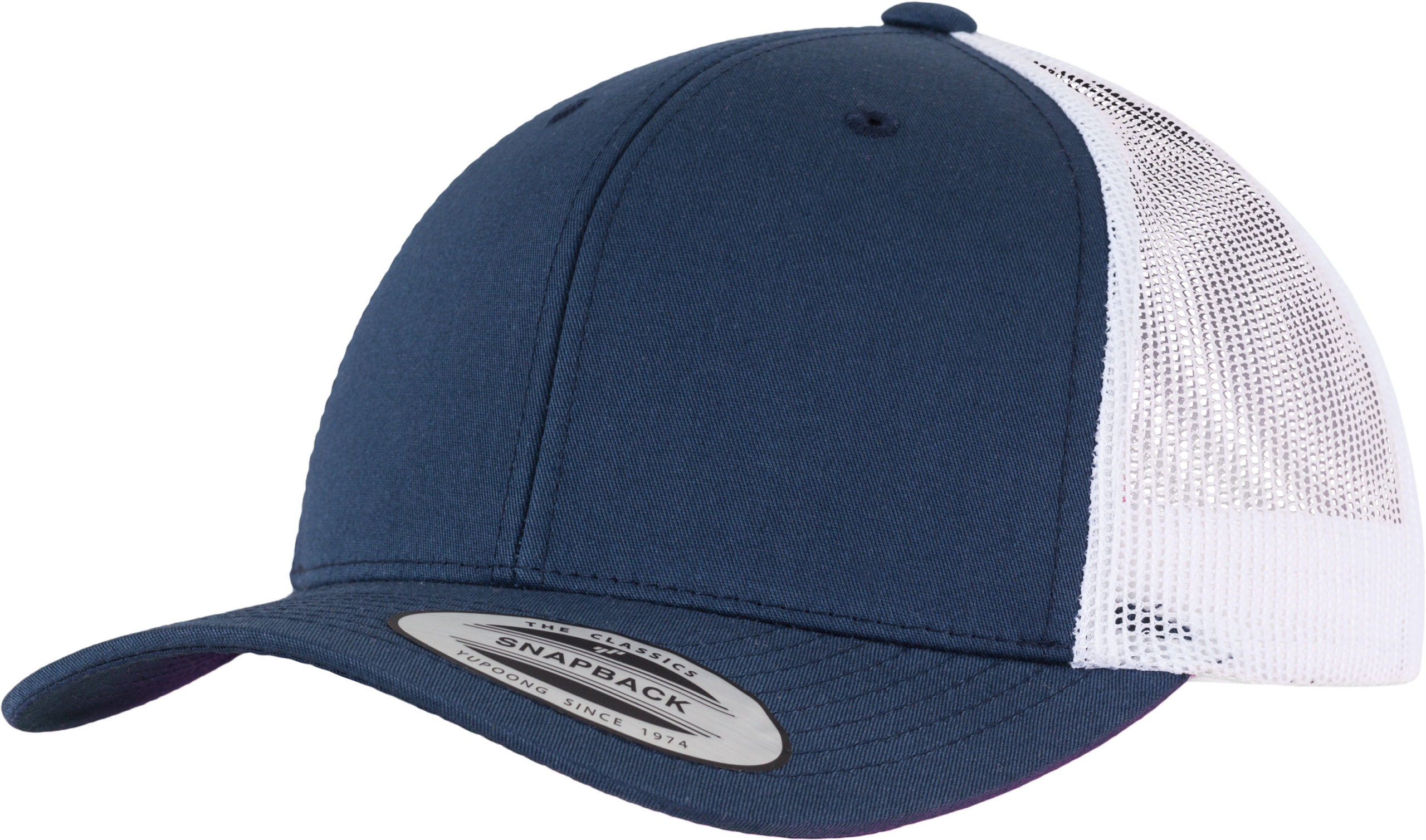 Miniature 19 pour Casquette retro trucker bicolore