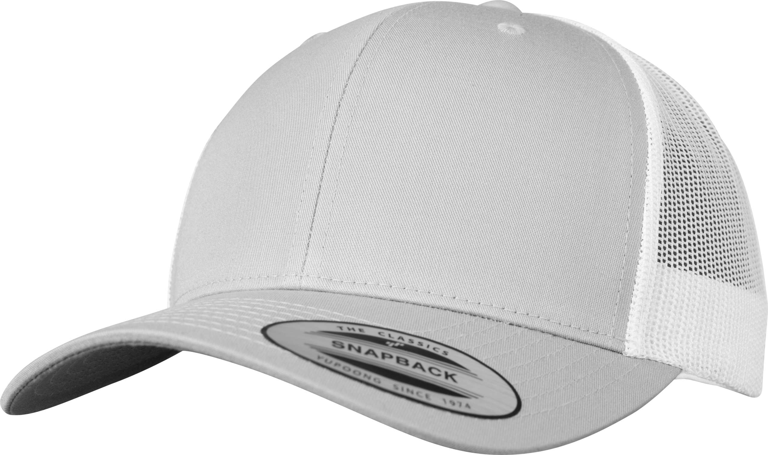 Miniature 20 pour Casquette retro trucker bicolore