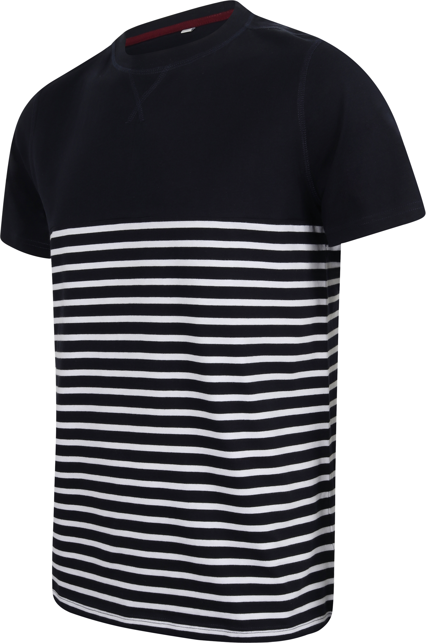 Miniature 5 pour T-shirt breton à manches courtes