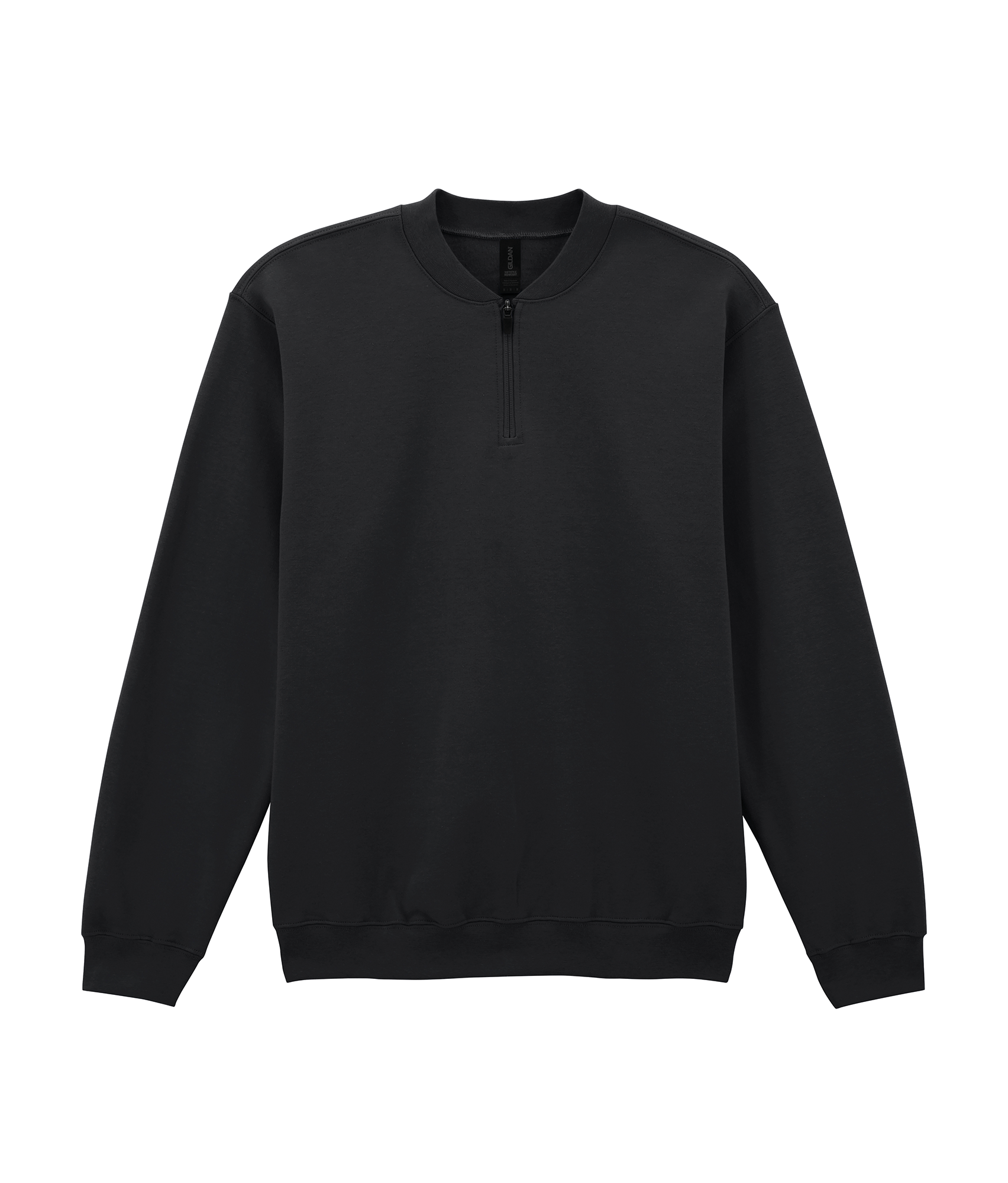 Visuel Sweat-shirt en molleton 1/4 zip