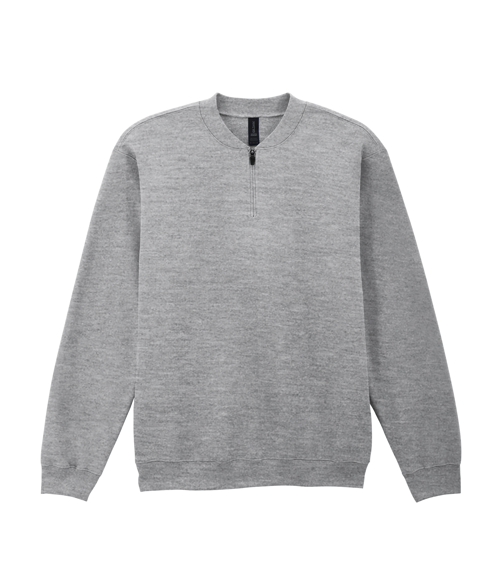 Miniature 4 pour Sweat-shirt en molleton 1/4 zip