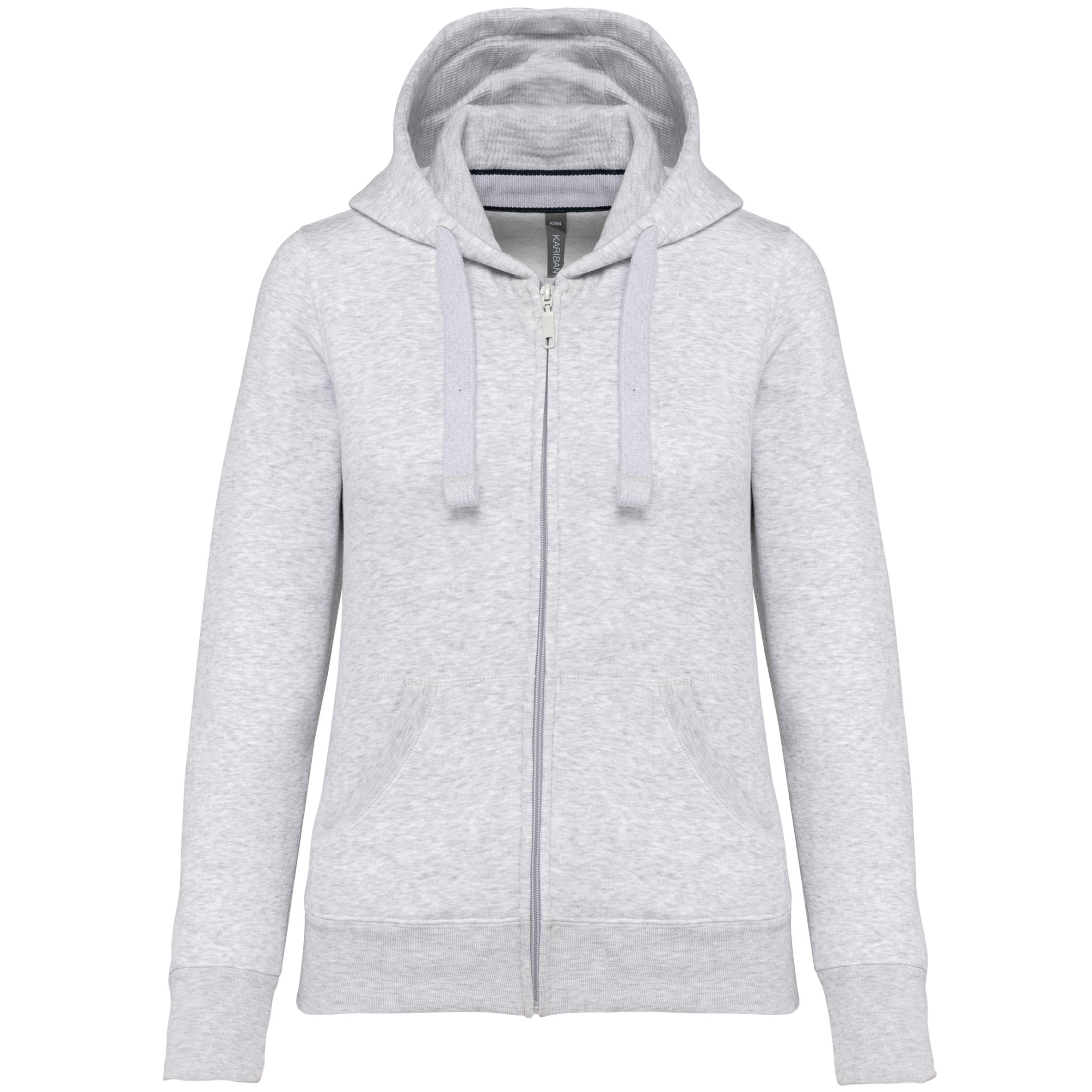 Miniature 8 pour Sweat-shirt zippé capuche femme