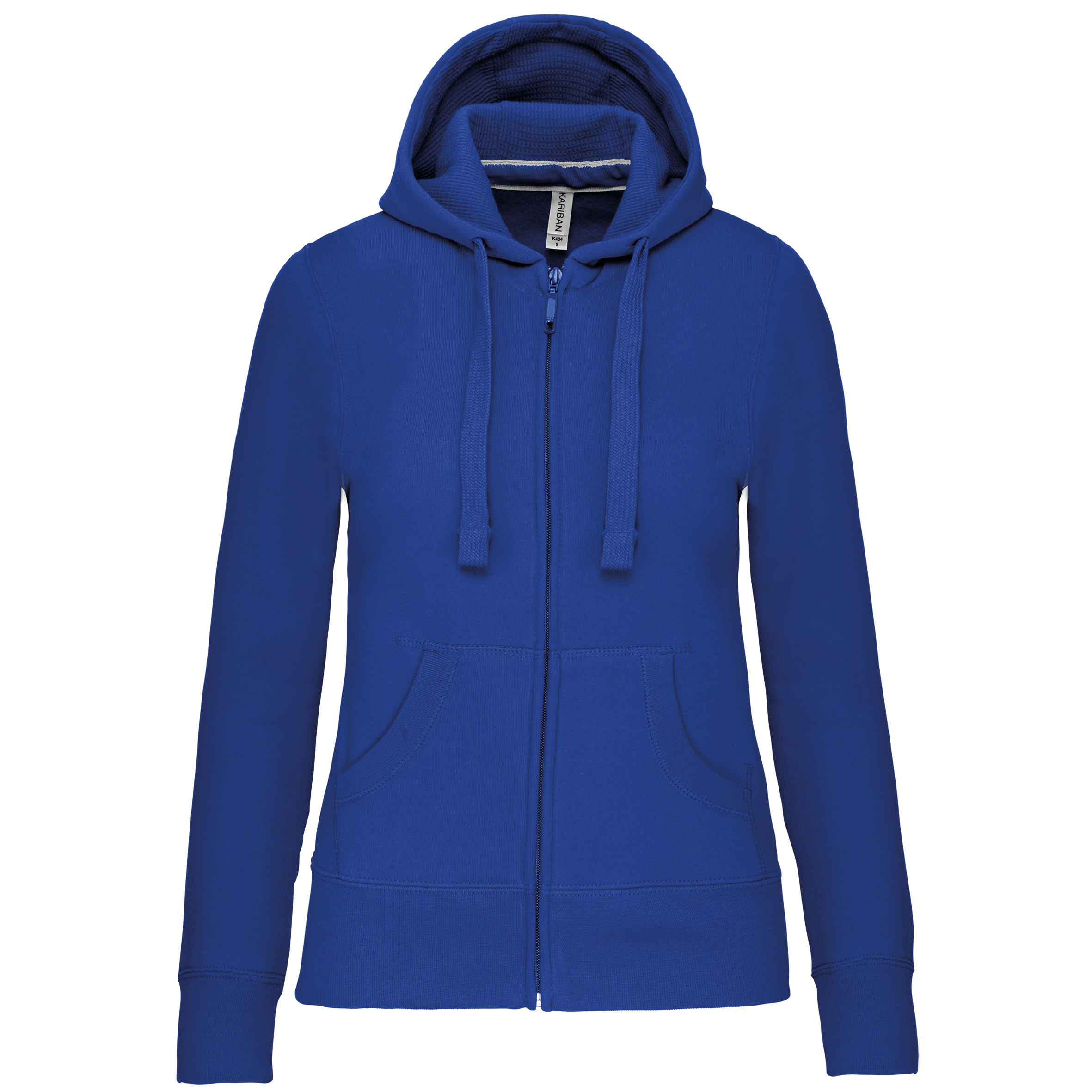 Miniature 12 pour Sweat-shirt zippé capuche femme