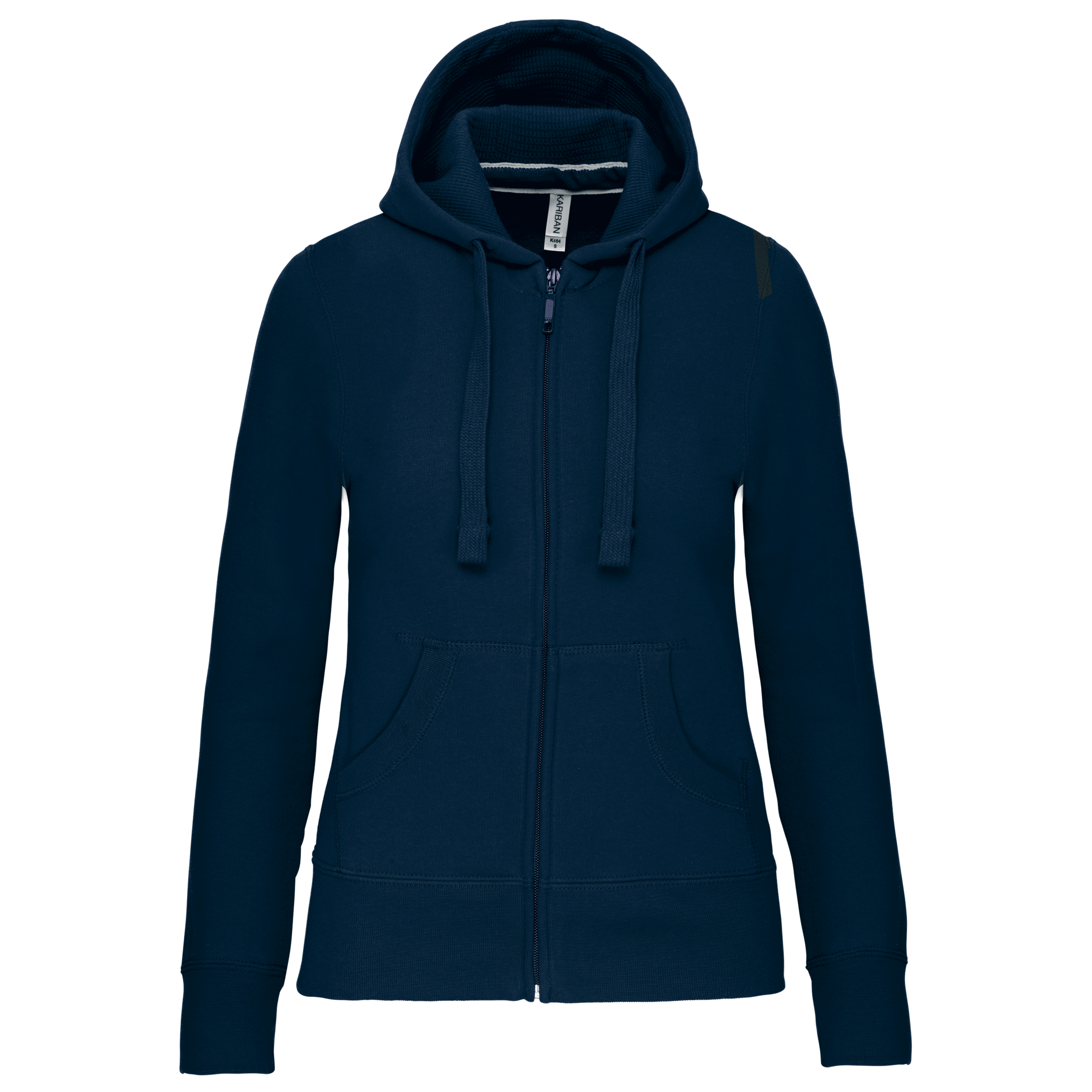 Miniature 13 pour Sweat-shirt zippé capuche femme