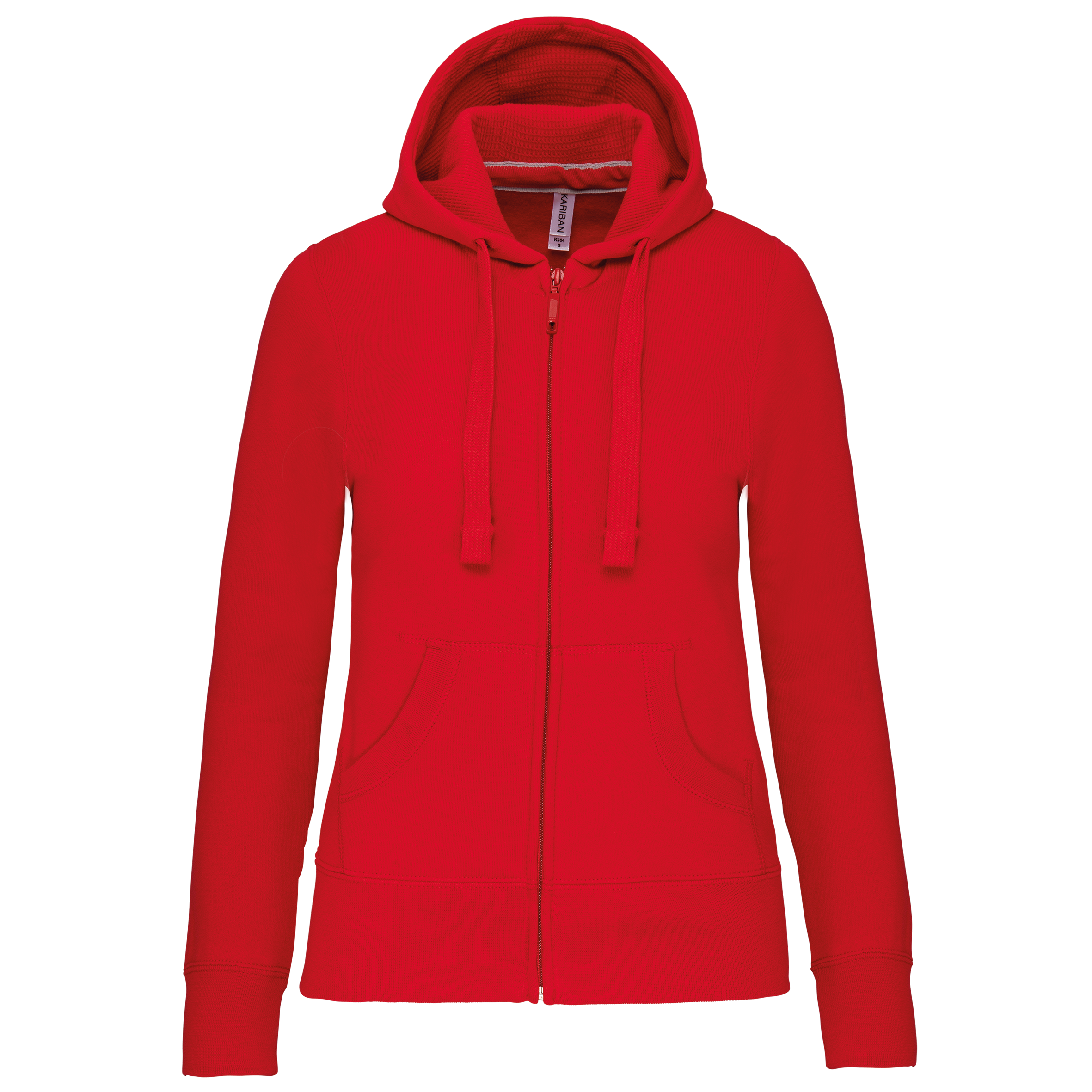Miniature 15 pour Sweat-shirt zippé capuche femme