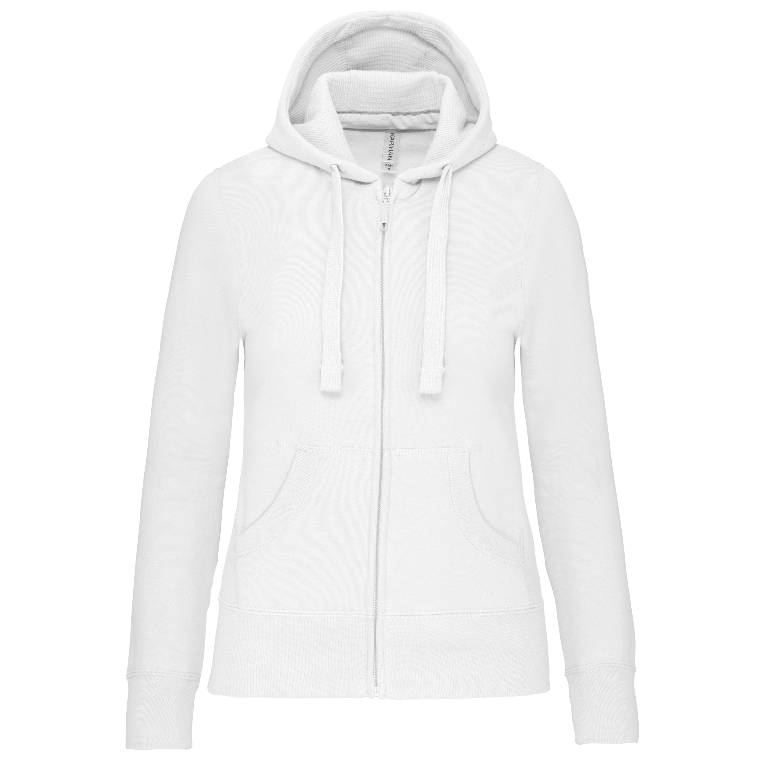 Miniature 16 pour Sweat-shirt zippé capuche femme