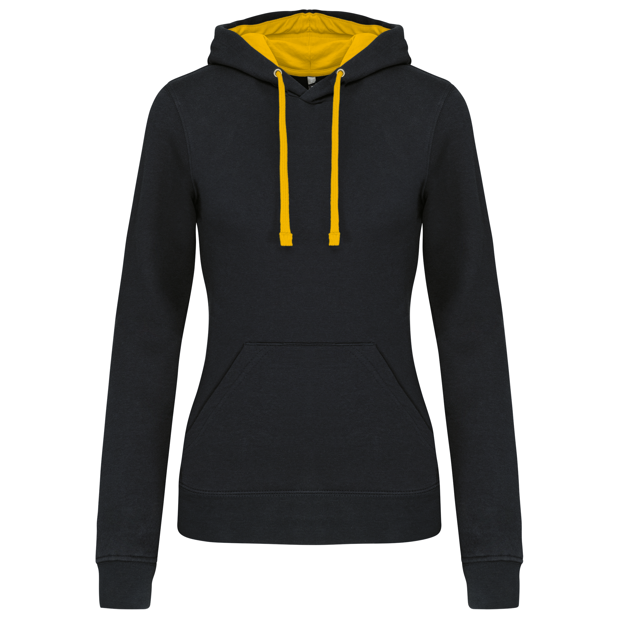Miniature 11 pour Sweat-shirt capuche contrastée femme