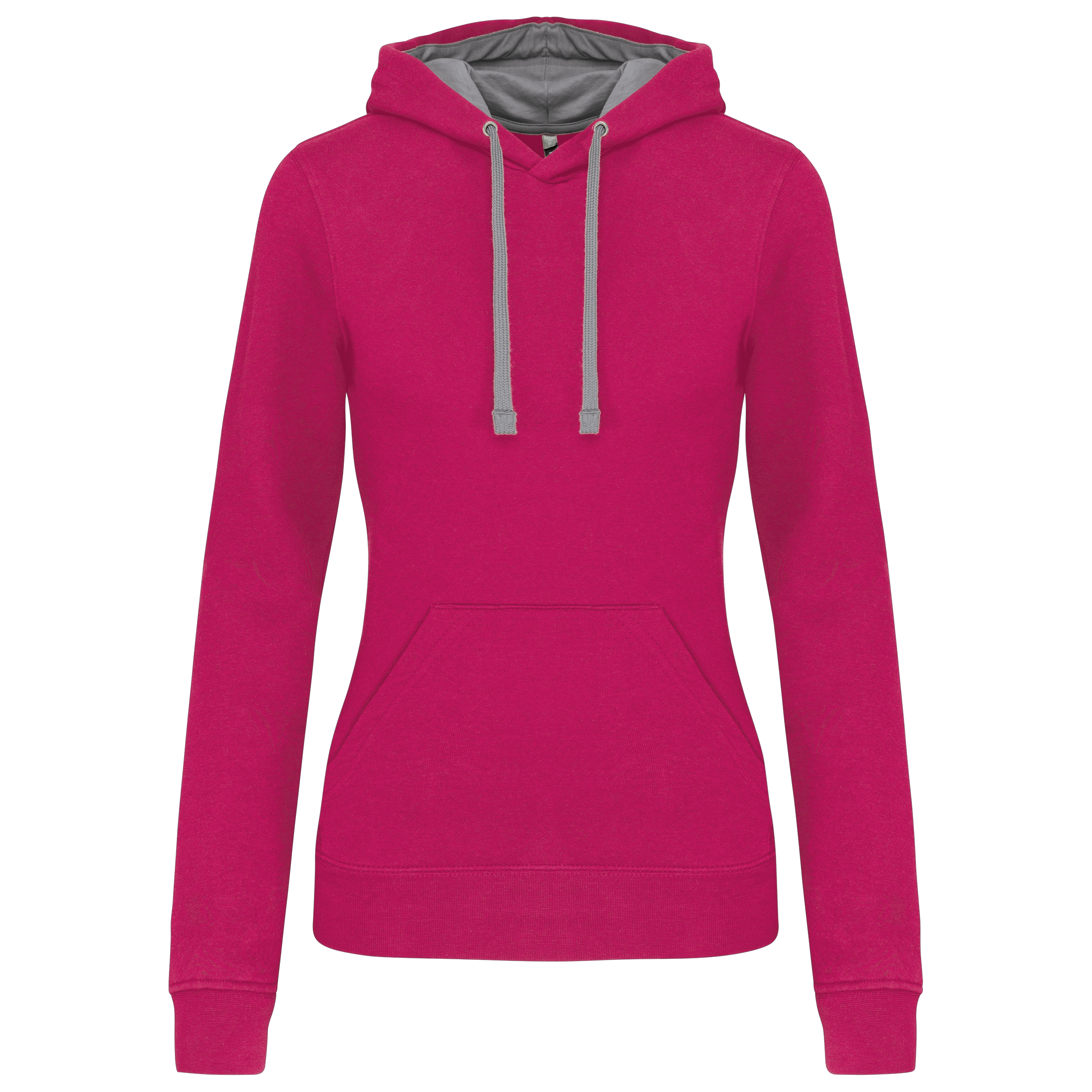 Miniature 13 pour Sweat-shirt capuche contrastée femme