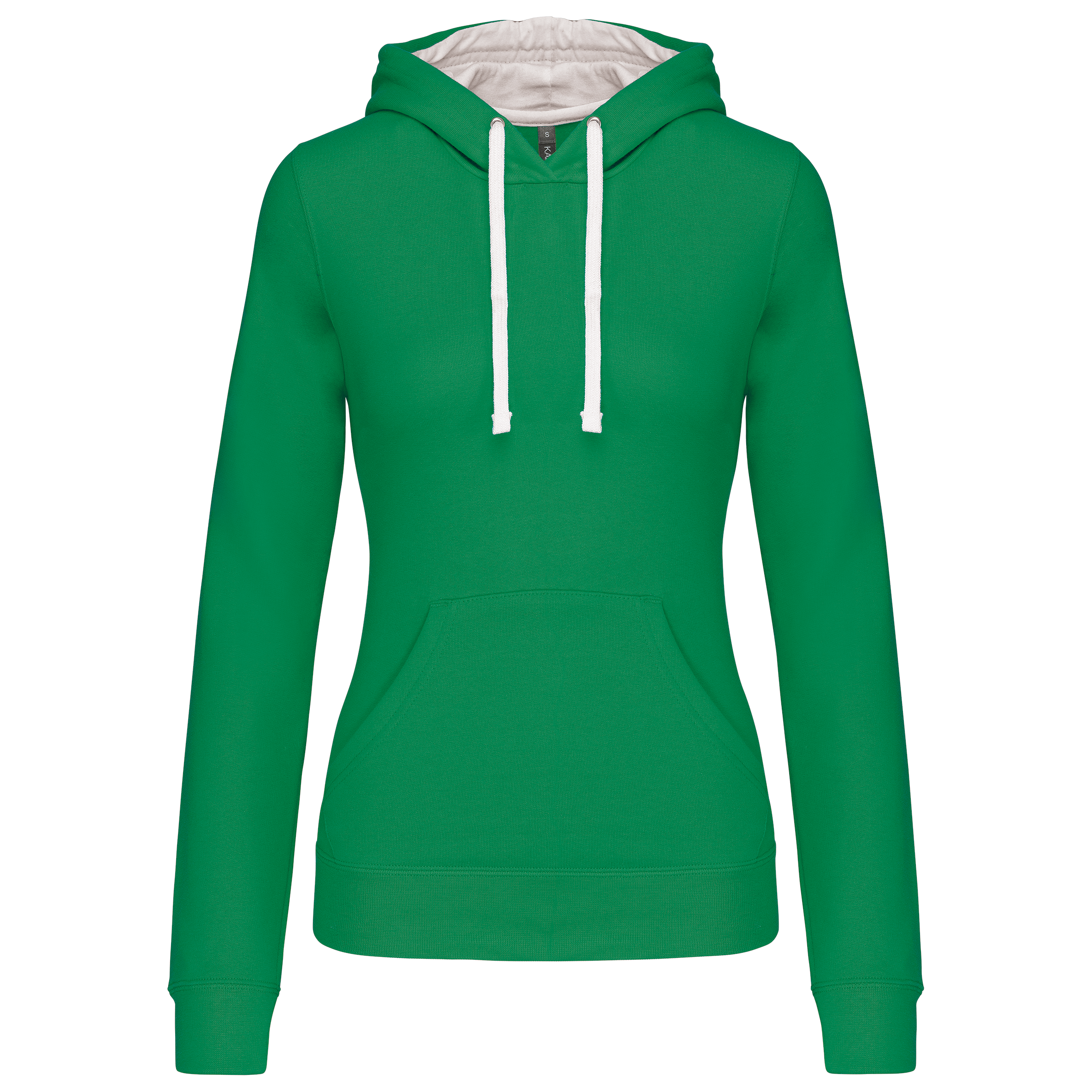 Miniature 14 pour Sweat-shirt capuche contrastée femme