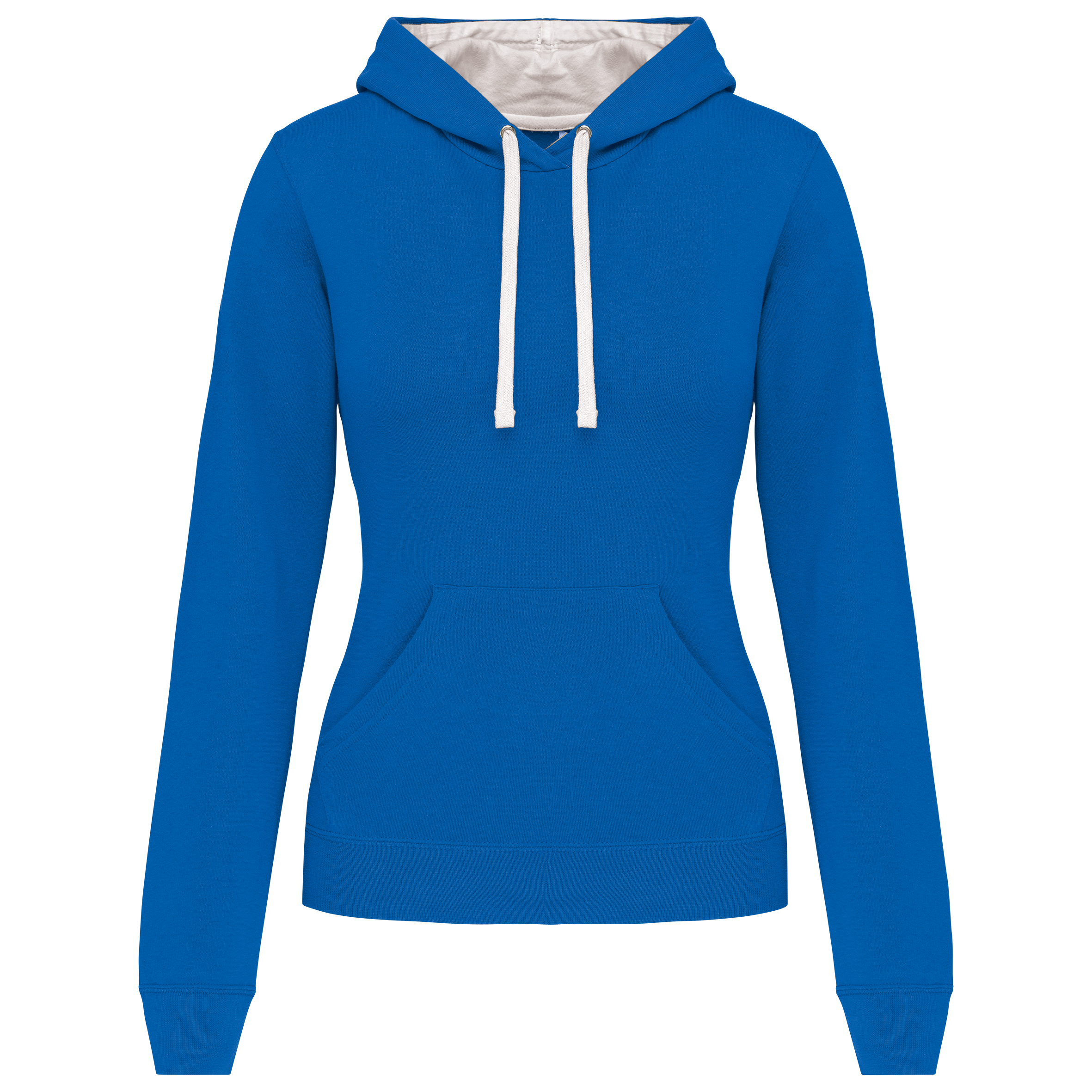Miniature 15 pour Sweat-shirt capuche contrastée femme