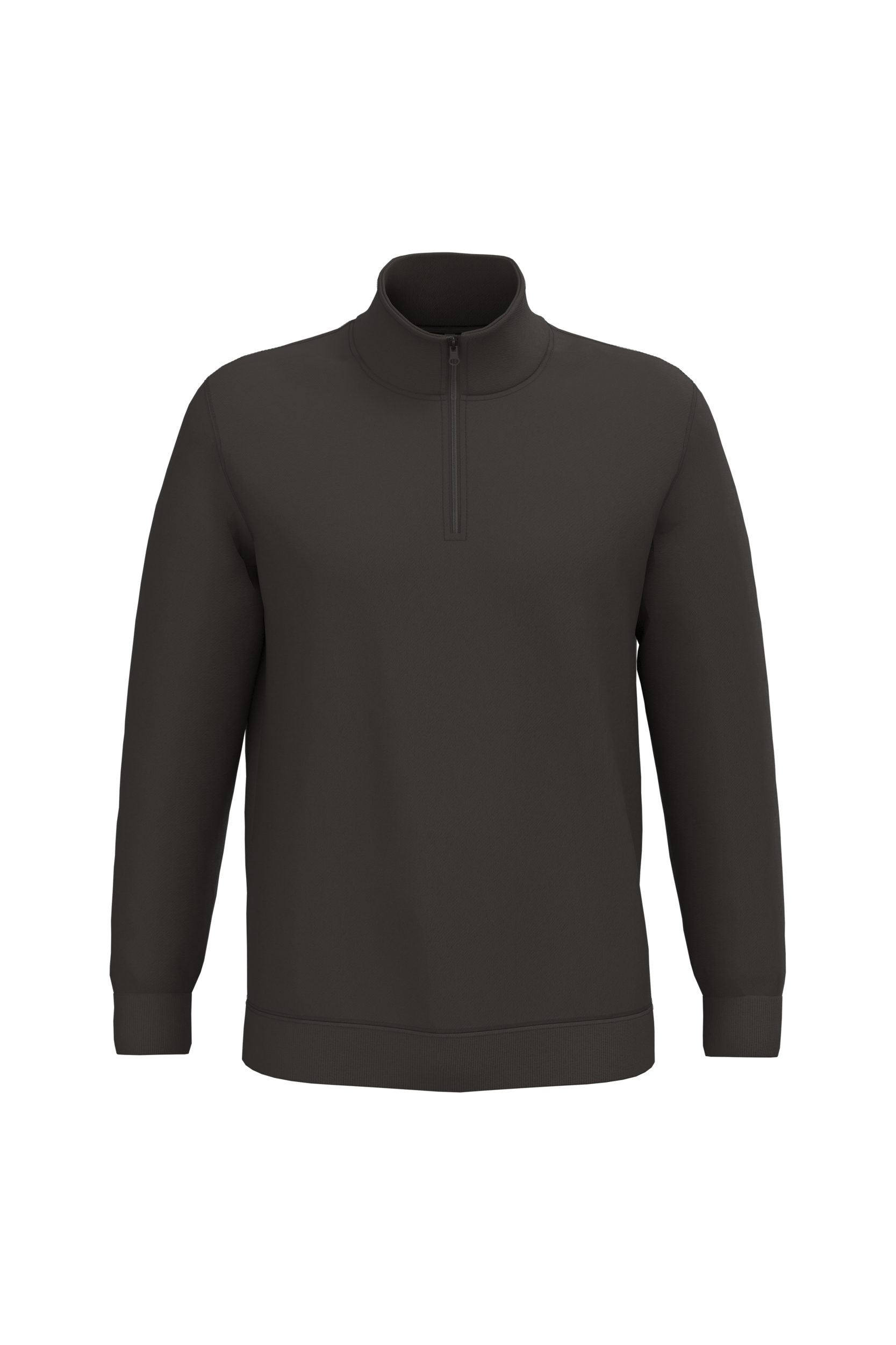 Miniature 10 pour Sweat-shirt col zippé homme