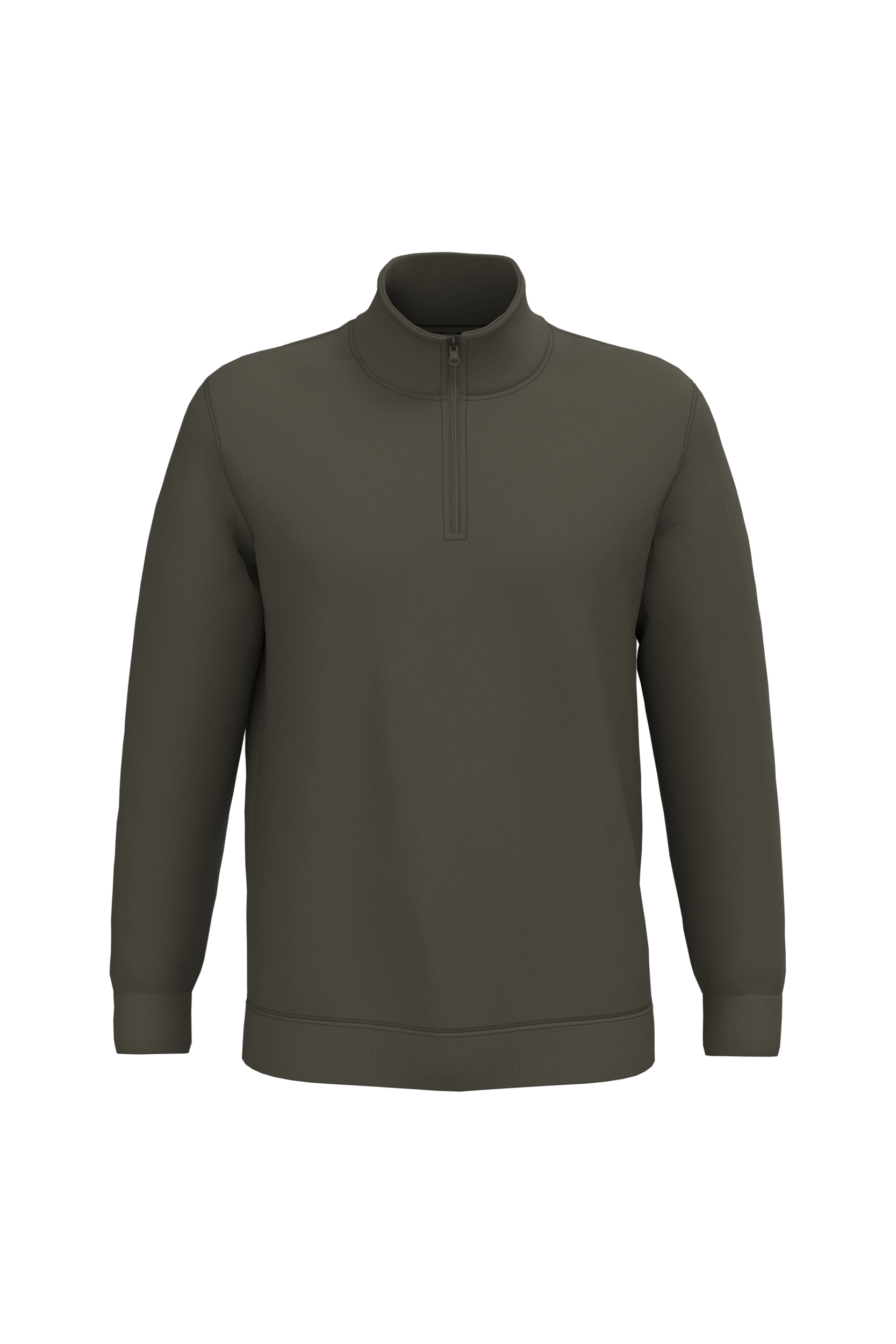 Miniature 11 pour Sweat-shirt col zippé homme