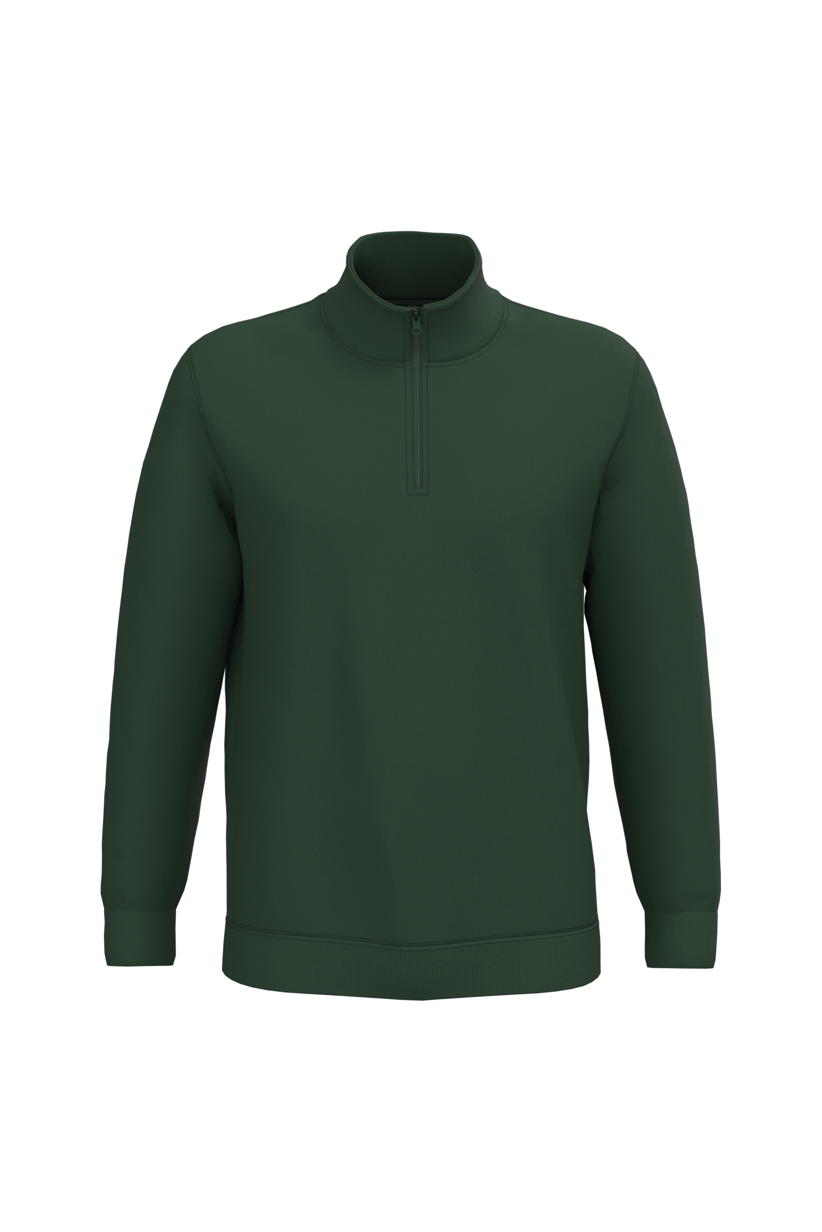 Miniature 12 pour Sweat-shirt col zippé homme