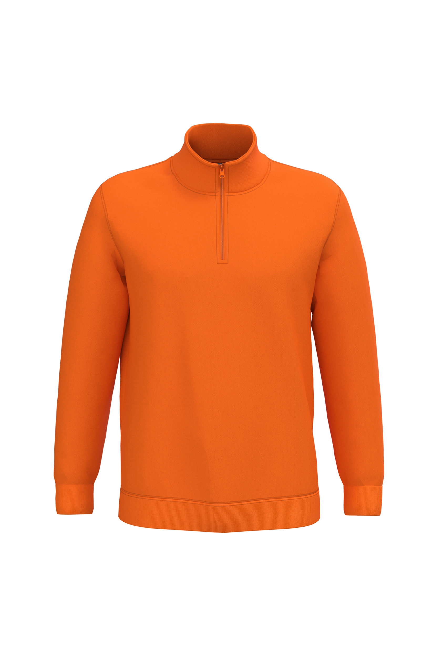 Miniature 15 pour Sweat-shirt col zippé homme