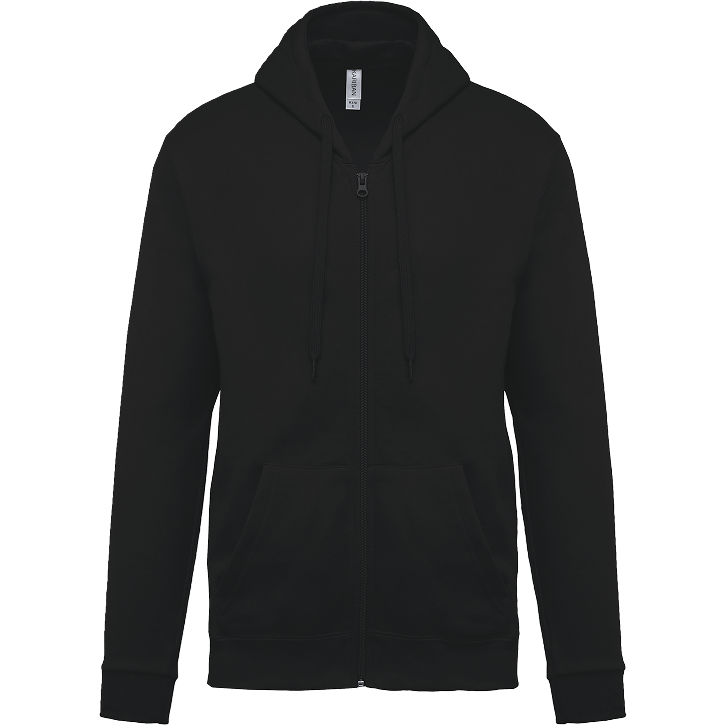 Miniature 18 pour Sweat-shirt zippé capuche unisexe