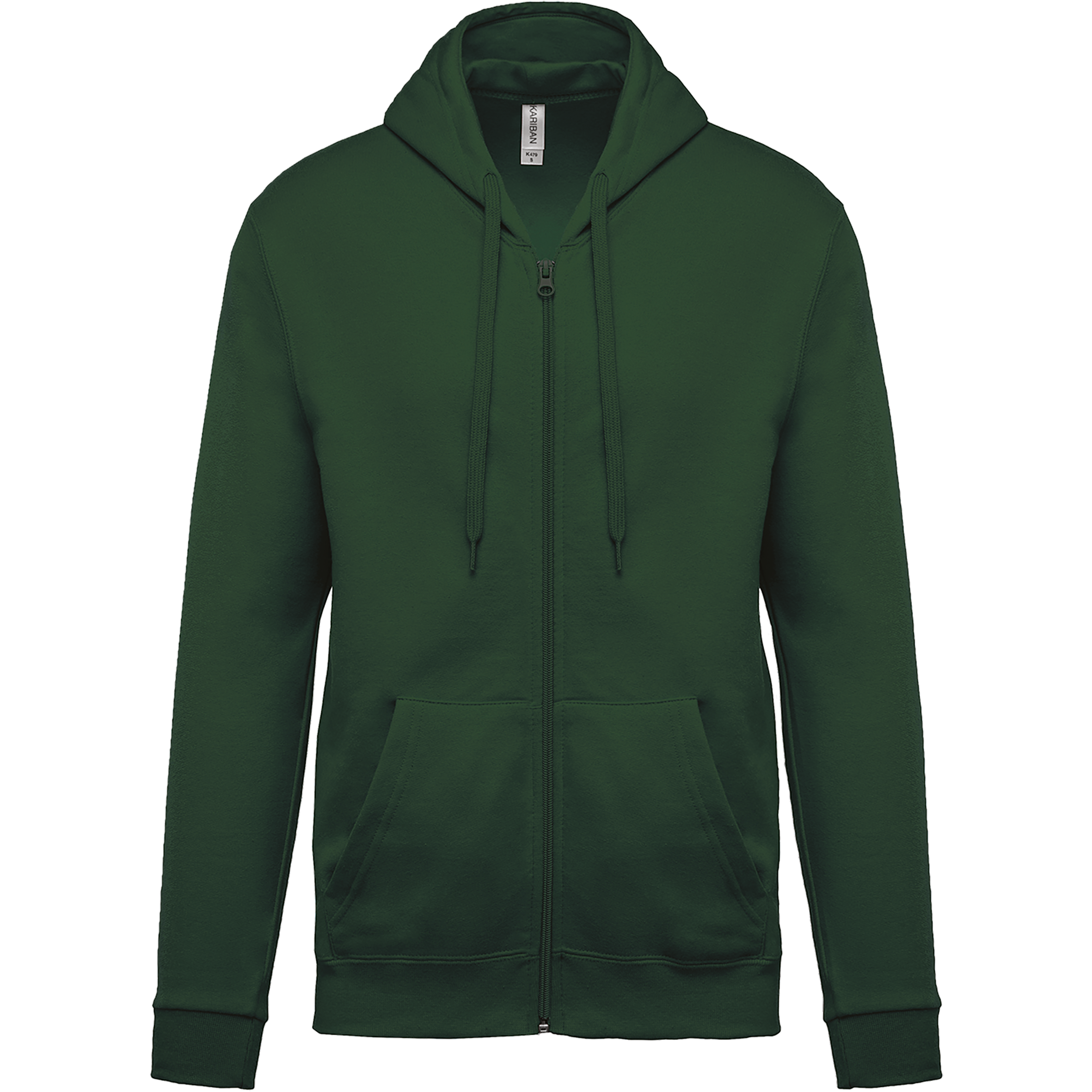 Miniature 22 pour Sweat-shirt zippé capuche unisexe