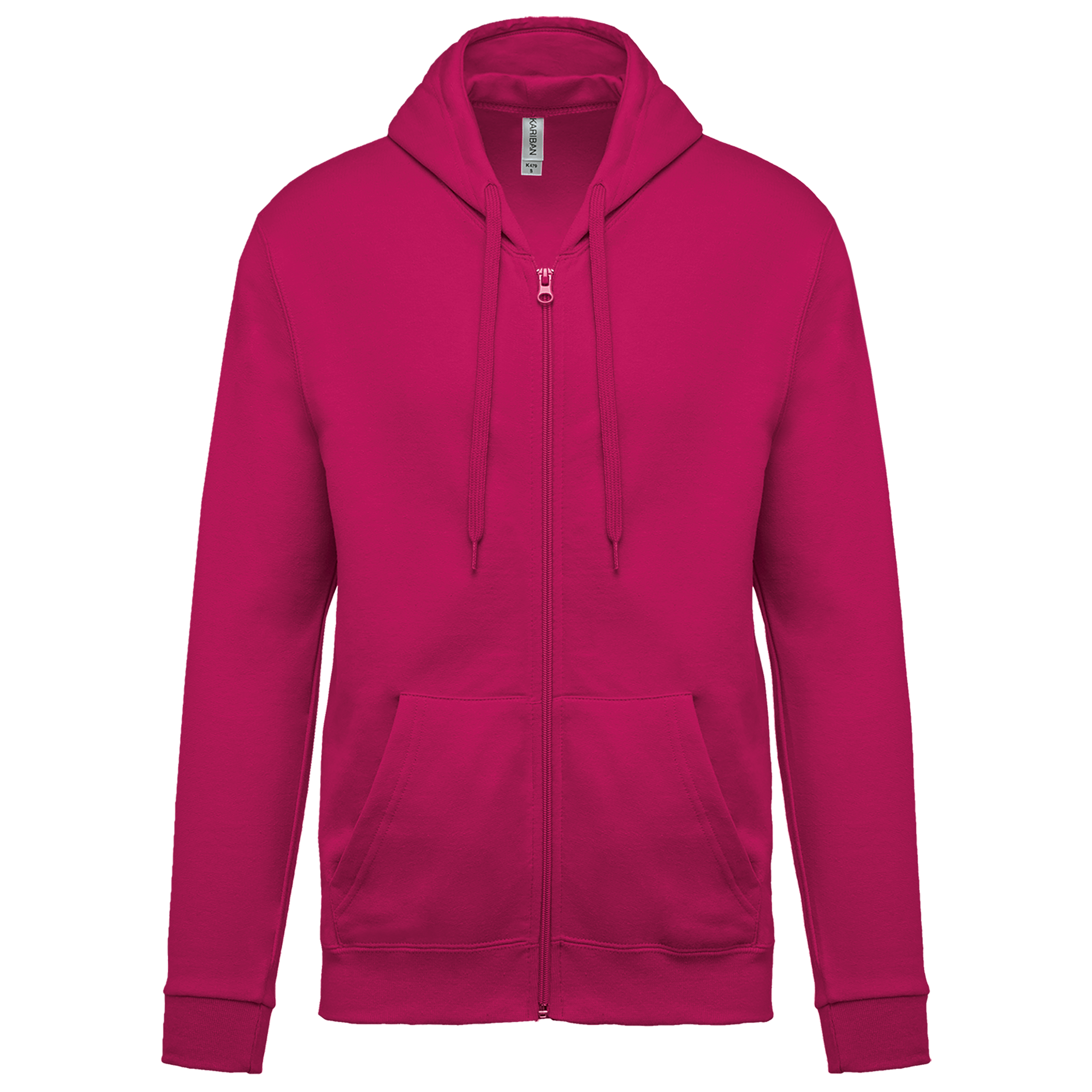 Miniature 23 pour Sweat-shirt zippé capuche unisexe