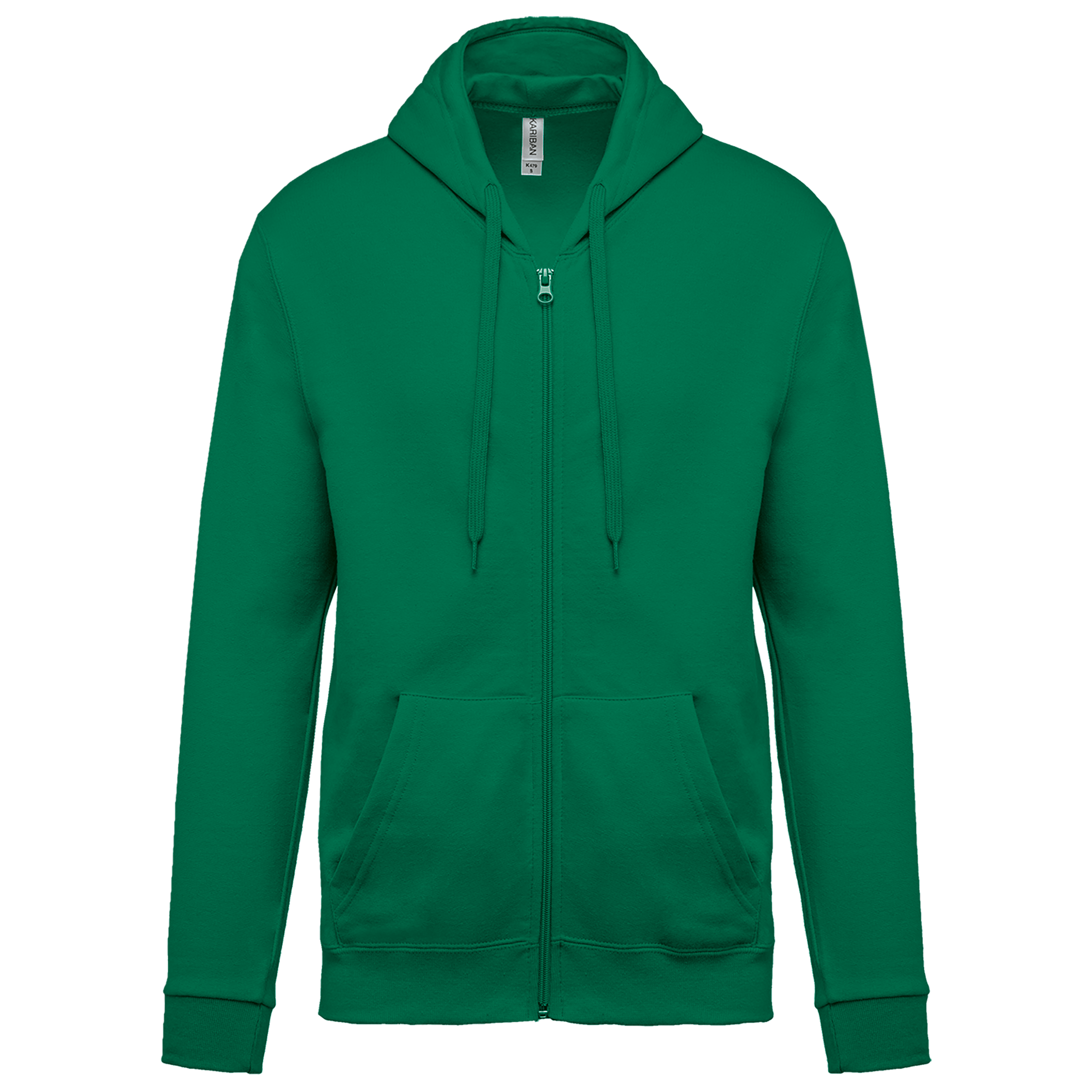 Miniature 24 pour Sweat-shirt zippé capuche unisexe