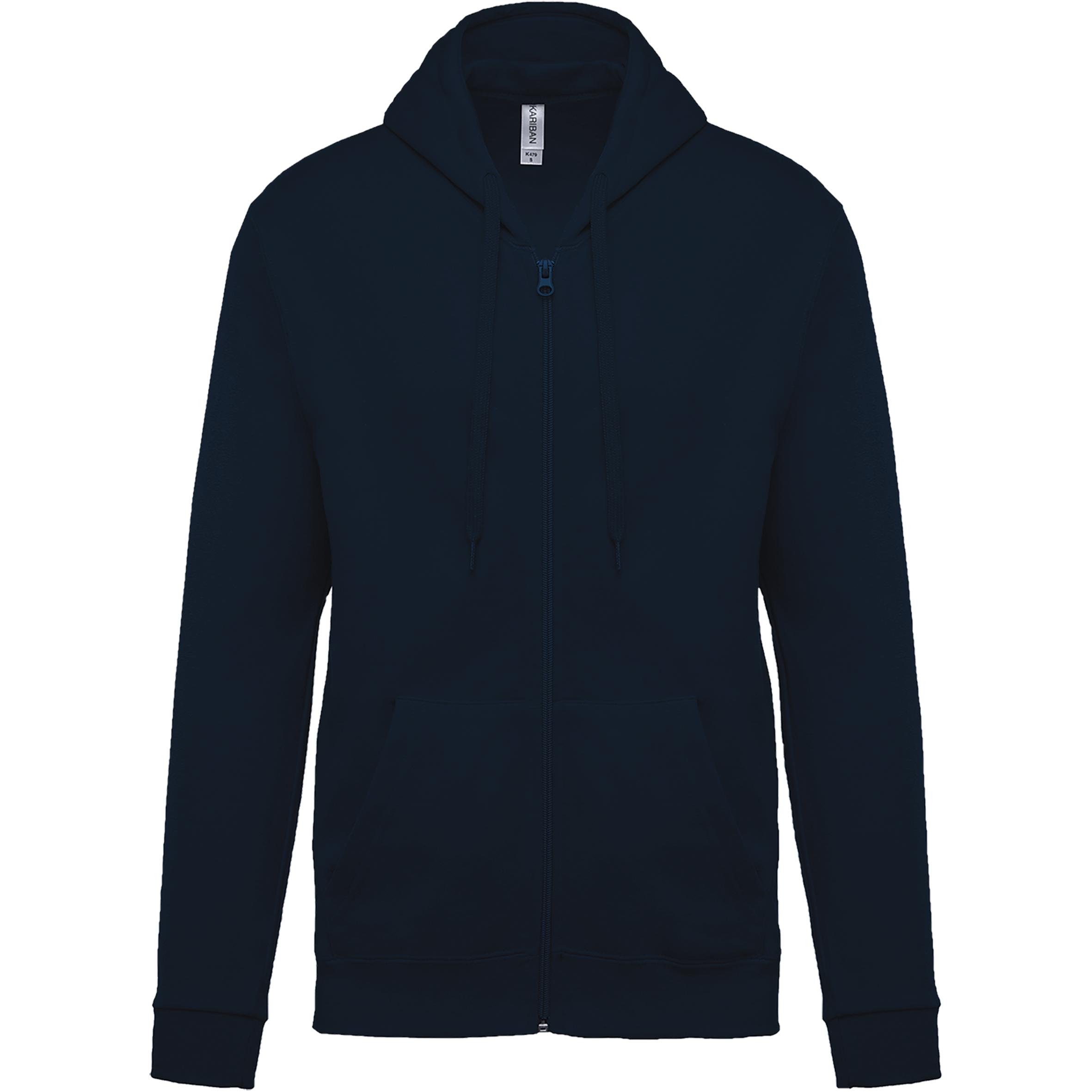 Miniature 28 pour Sweat-shirt zippé capuche unisexe