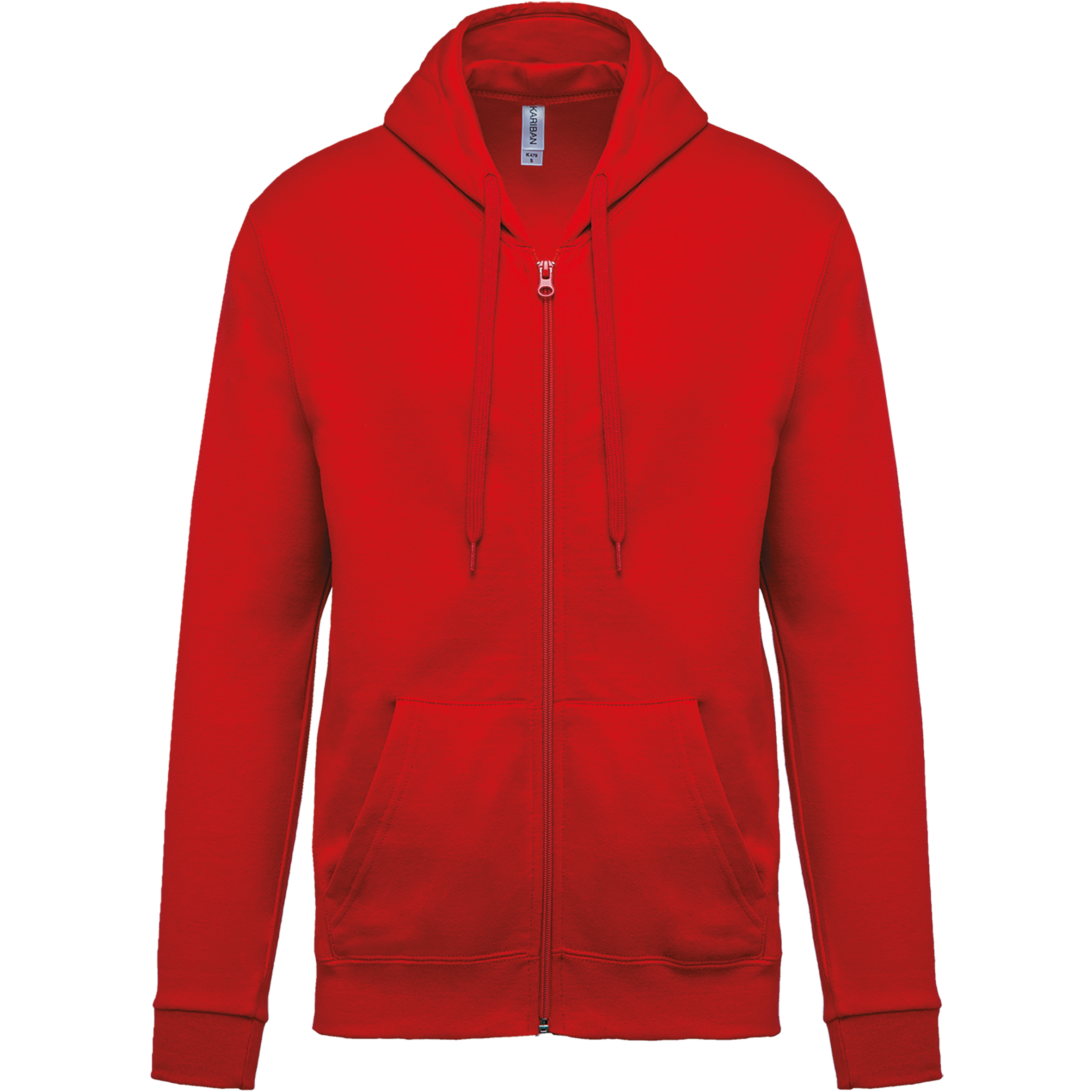Miniature 32 pour Sweat-shirt zippé capuche unisexe
