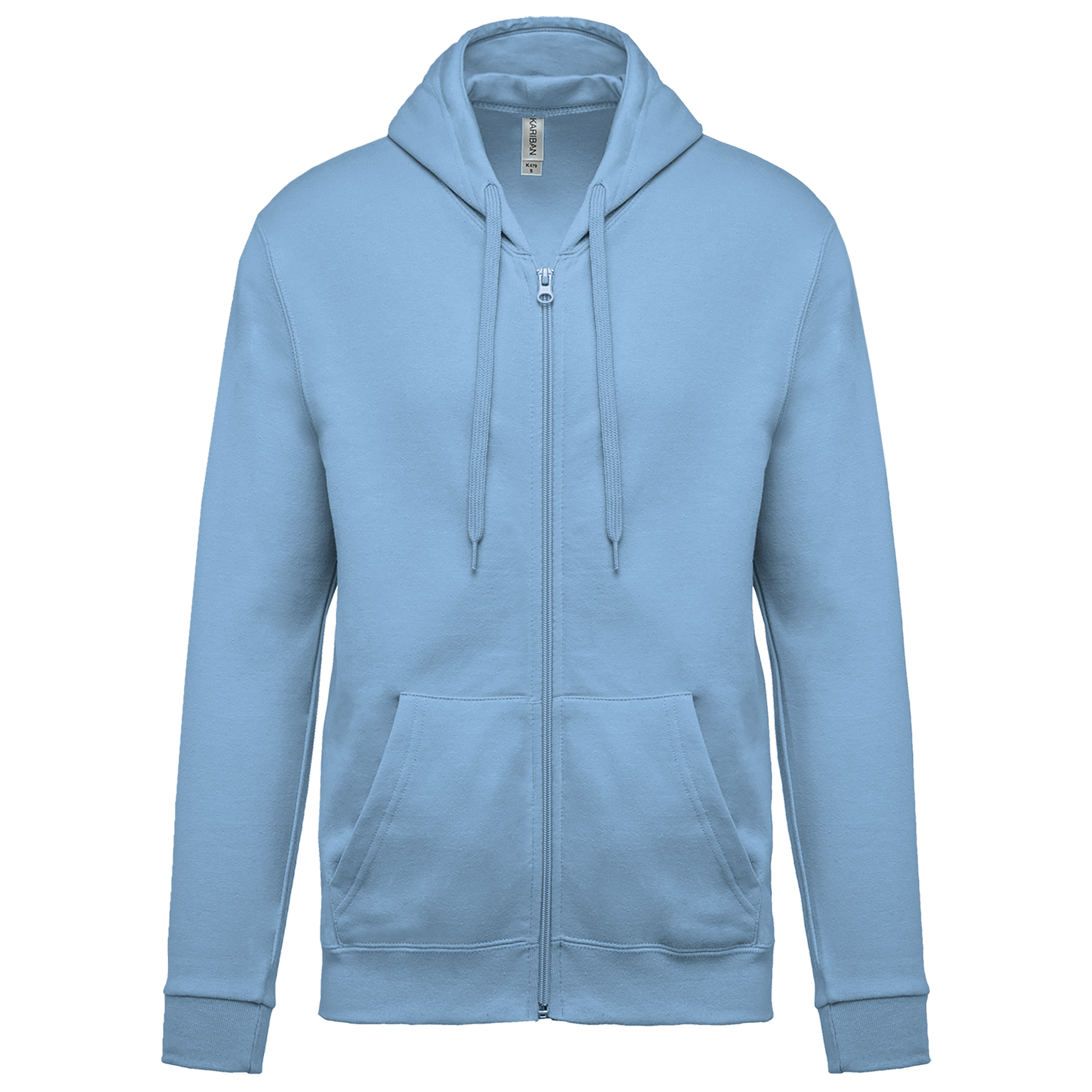 Miniature 33 pour Sweat-shirt zippé capuche unisexe