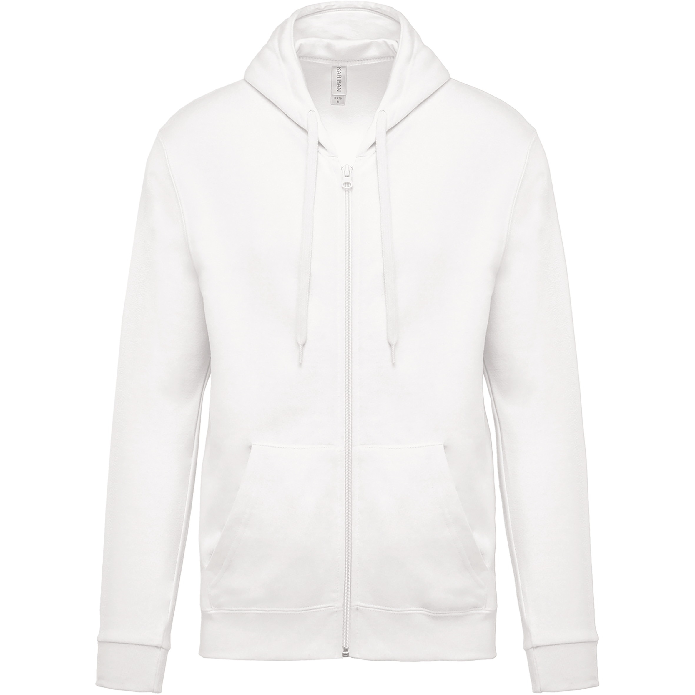 Miniature 35 pour Sweat-shirt zippé capuche unisexe