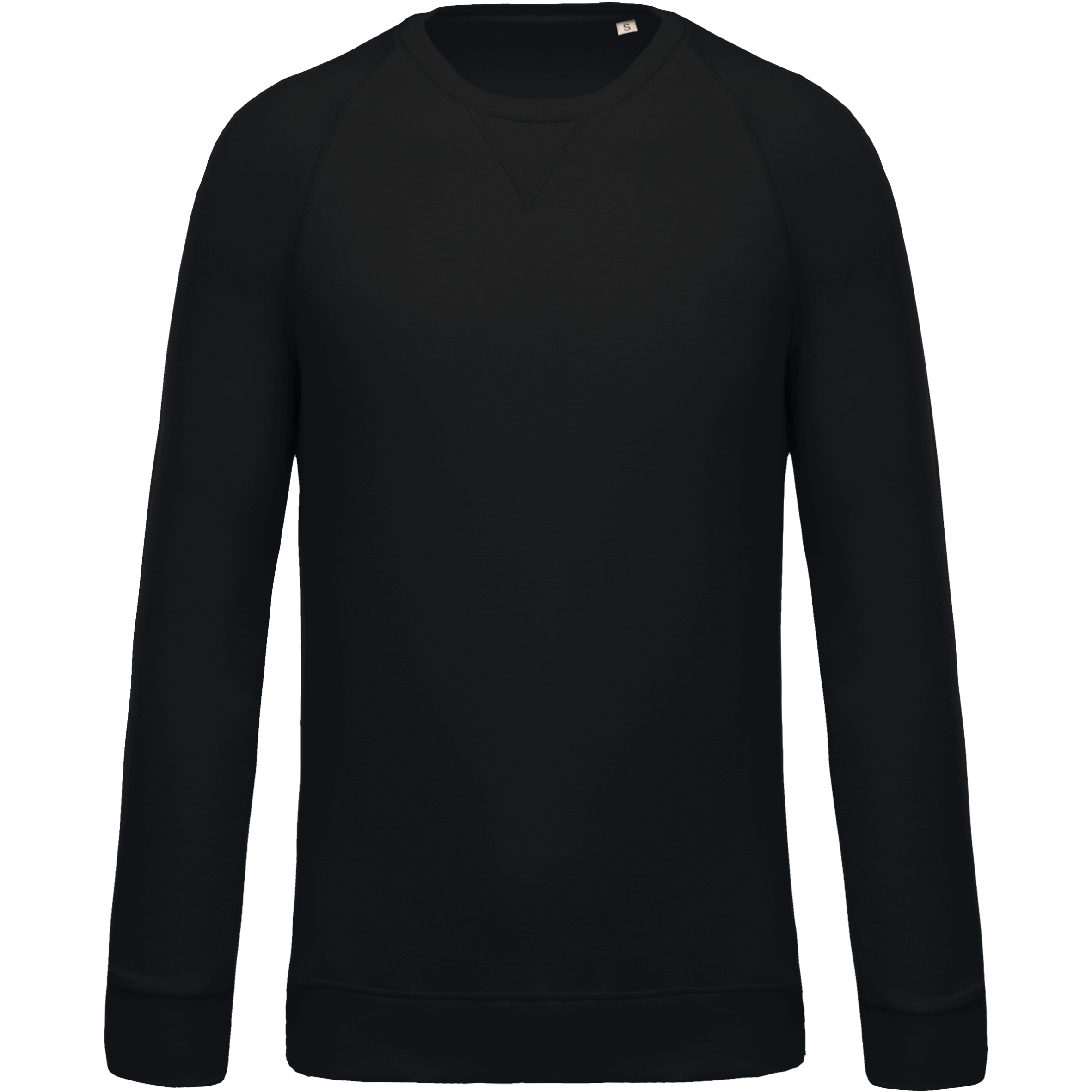 Miniature 11 pour Sweat-shirt Bio col rond manches raglan homme