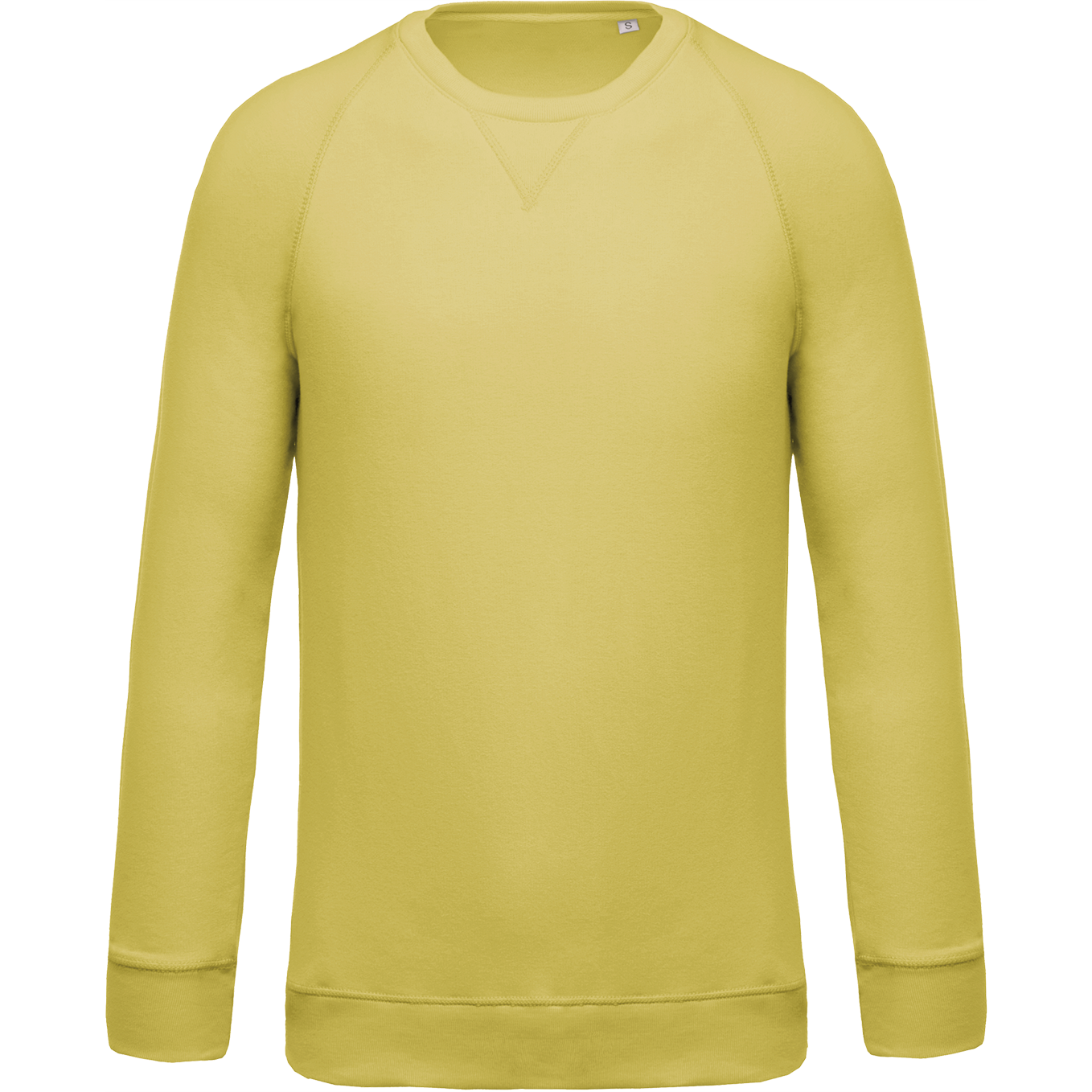 Miniature 15 pour Sweat-shirt Bio col rond manches raglan homme