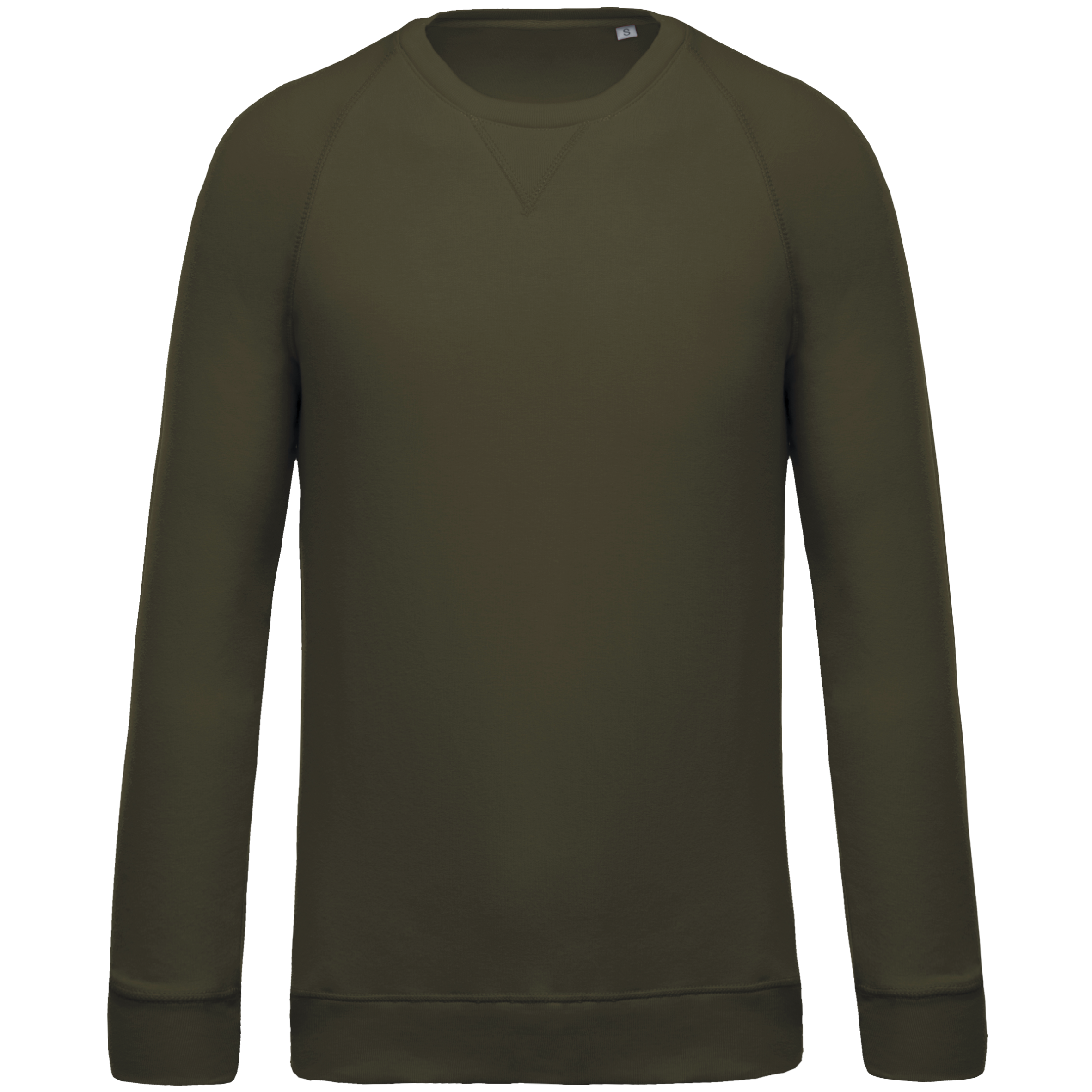 Miniature 16 pour Sweat-shirt Bio col rond manches raglan homme