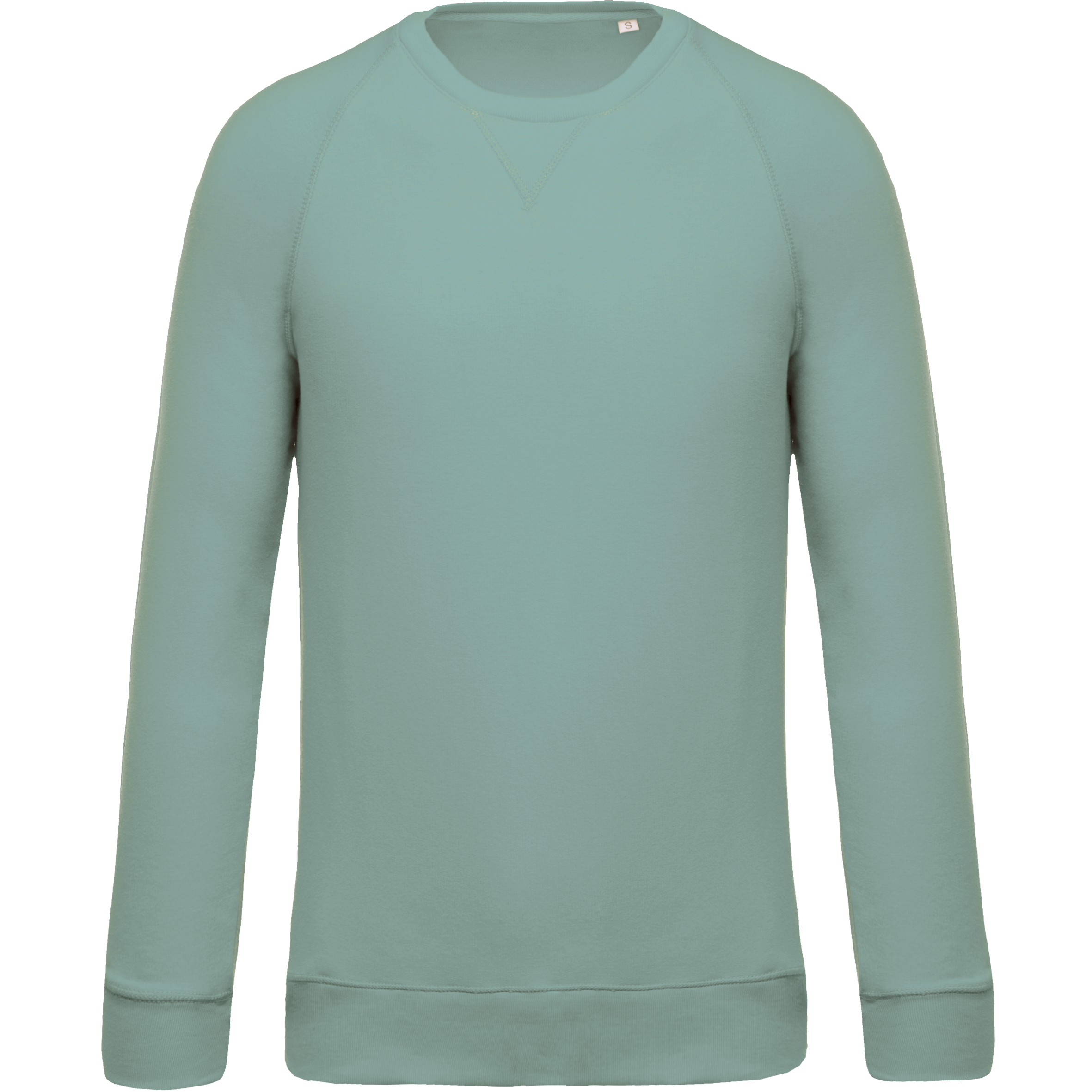 Miniature 20 pour Sweat-shirt Bio col rond manches raglan homme