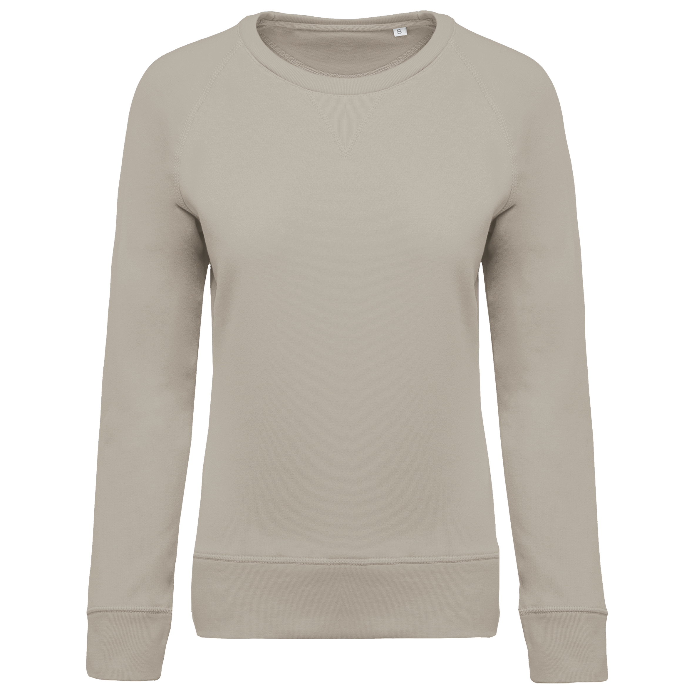Miniature 13 pour Sweat-shirt Bio col rond manches raglan femme