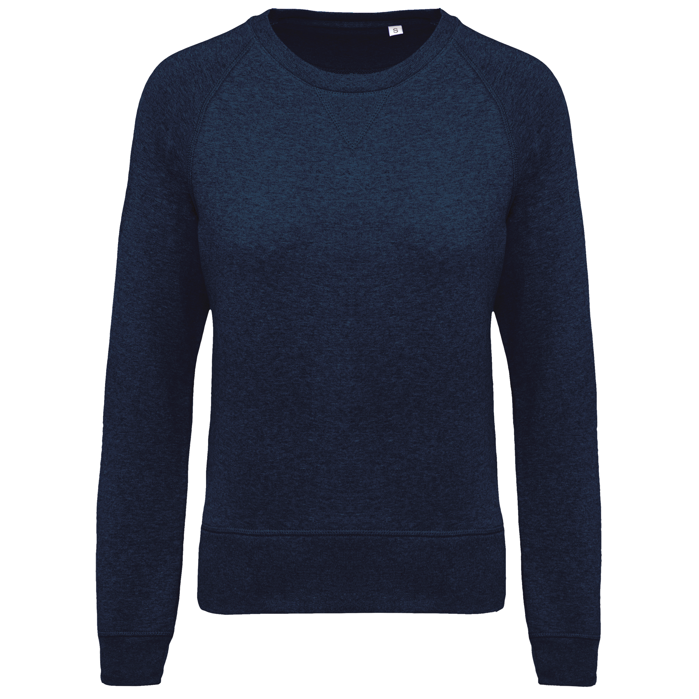 Miniature 14 pour Sweat-shirt Bio col rond manches raglan femme
