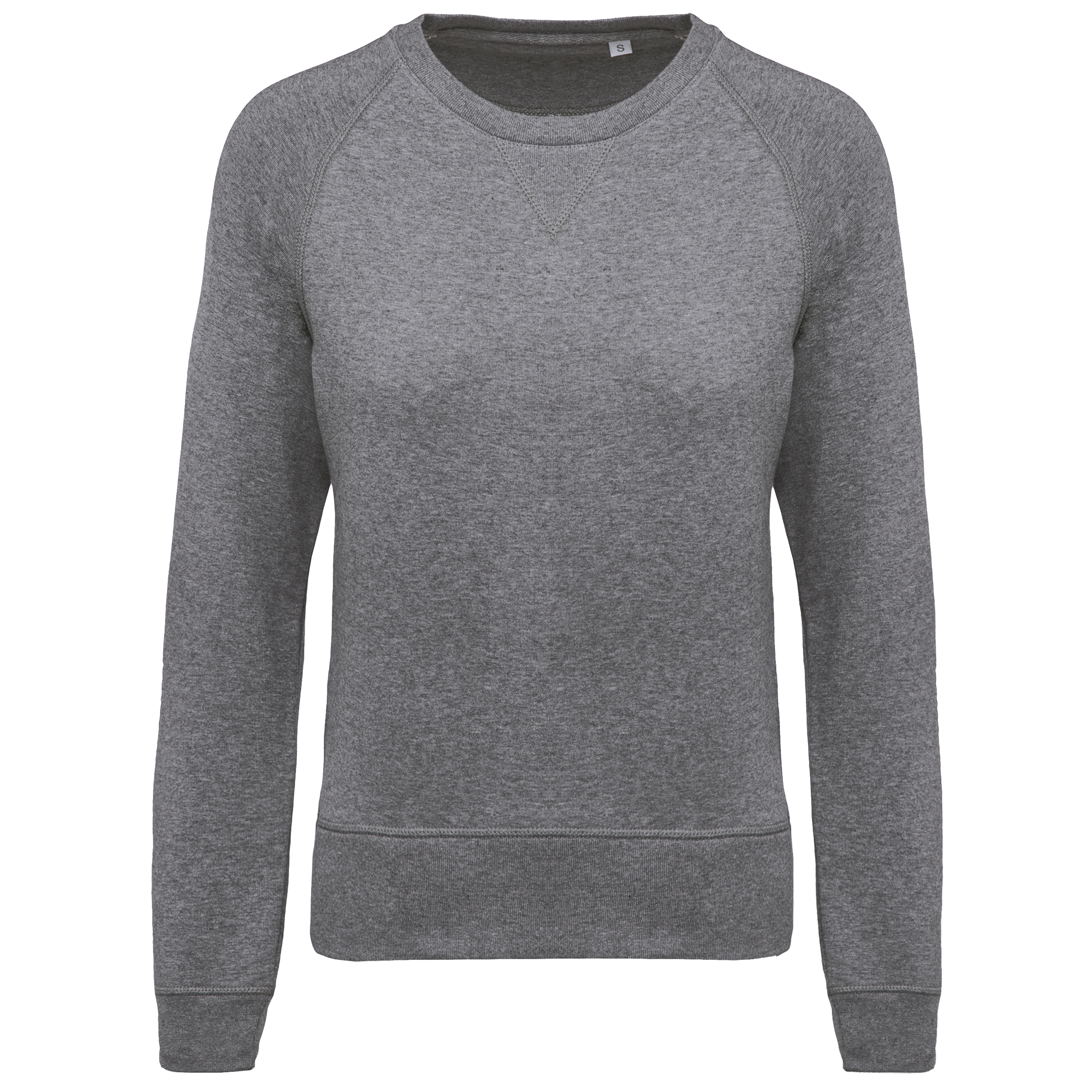 Miniature 15 pour Sweat-shirt Bio col rond manches raglan femme