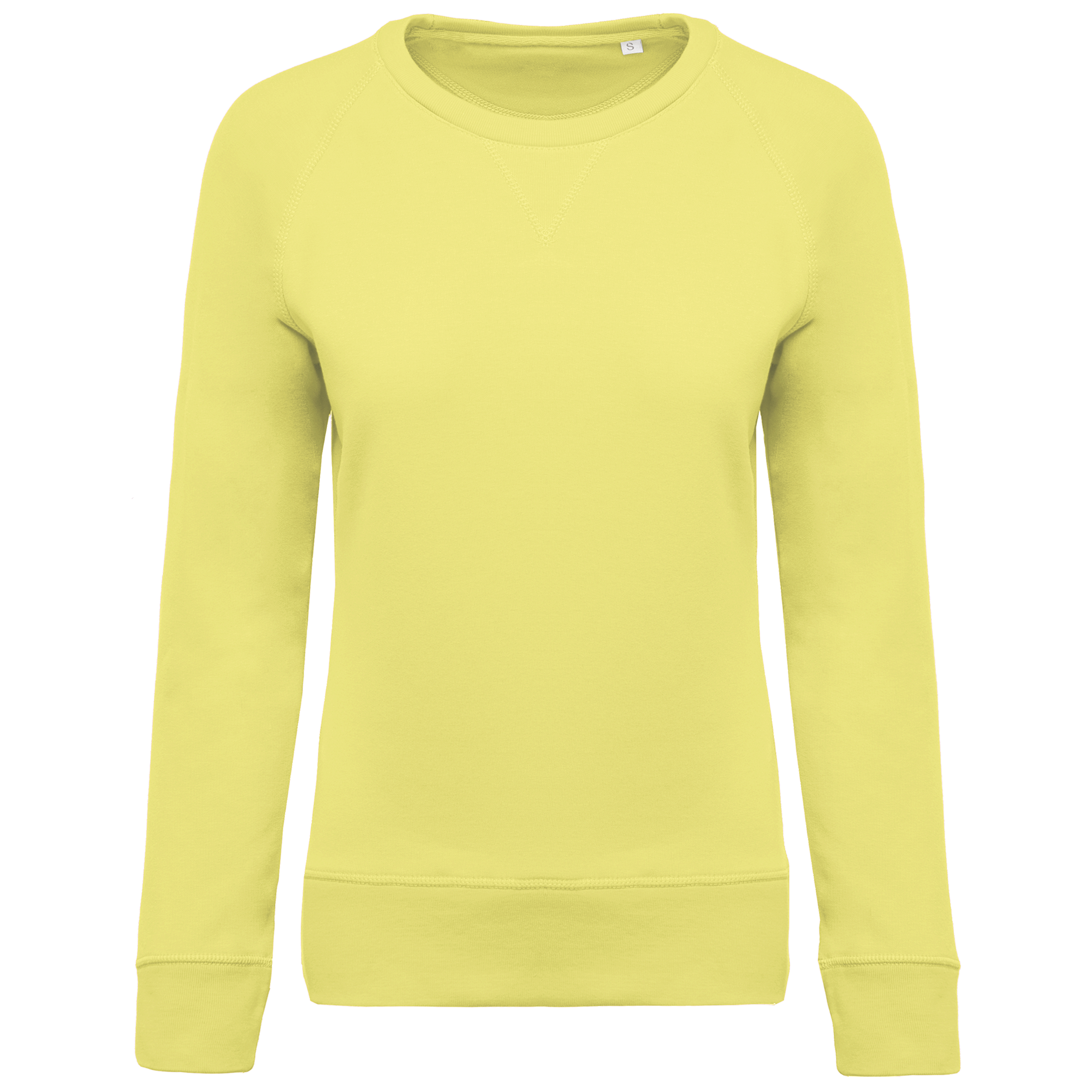 Miniature 16 pour Sweat-shirt Bio col rond manches raglan femme