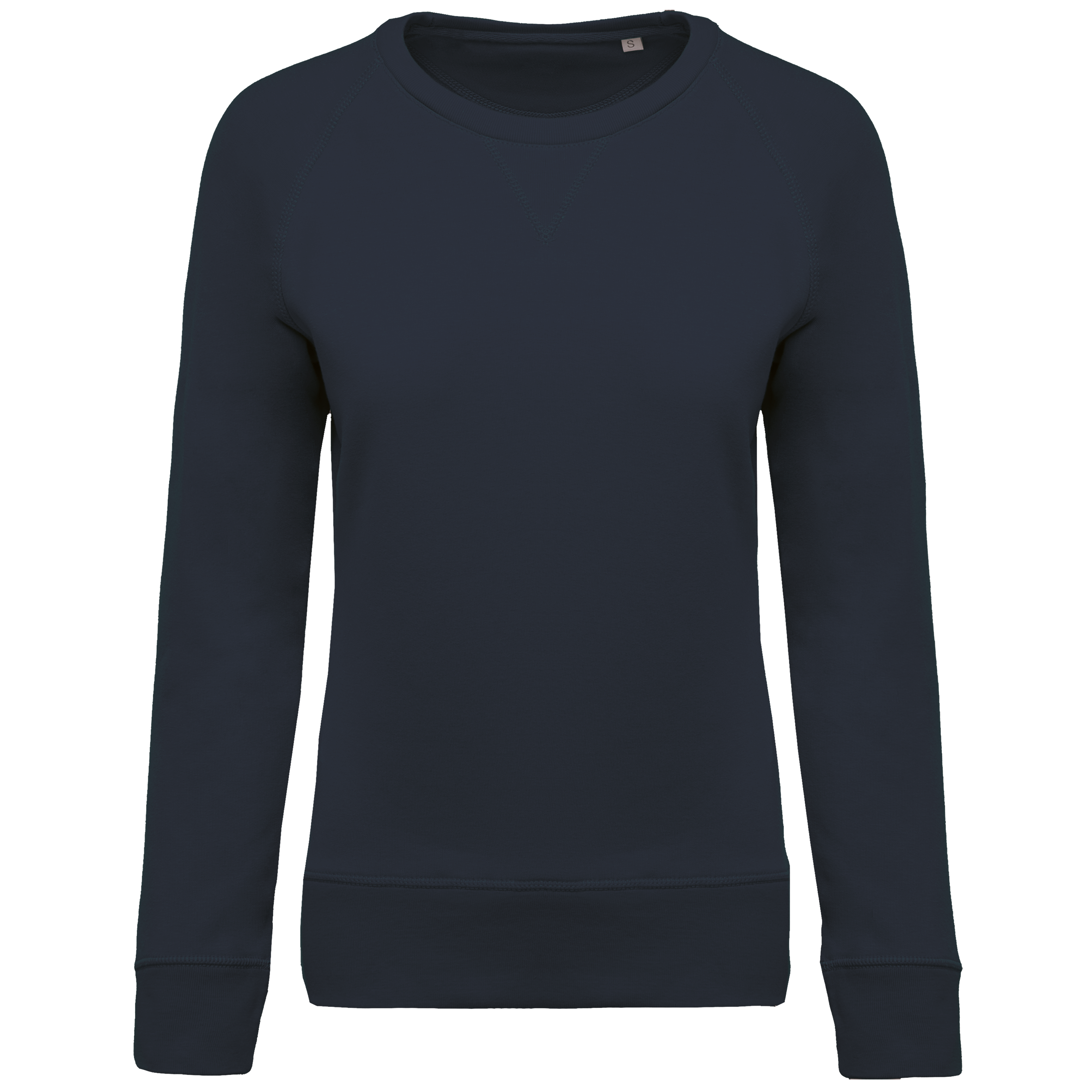Miniature 18 pour Sweat-shirt Bio col rond manches raglan femme