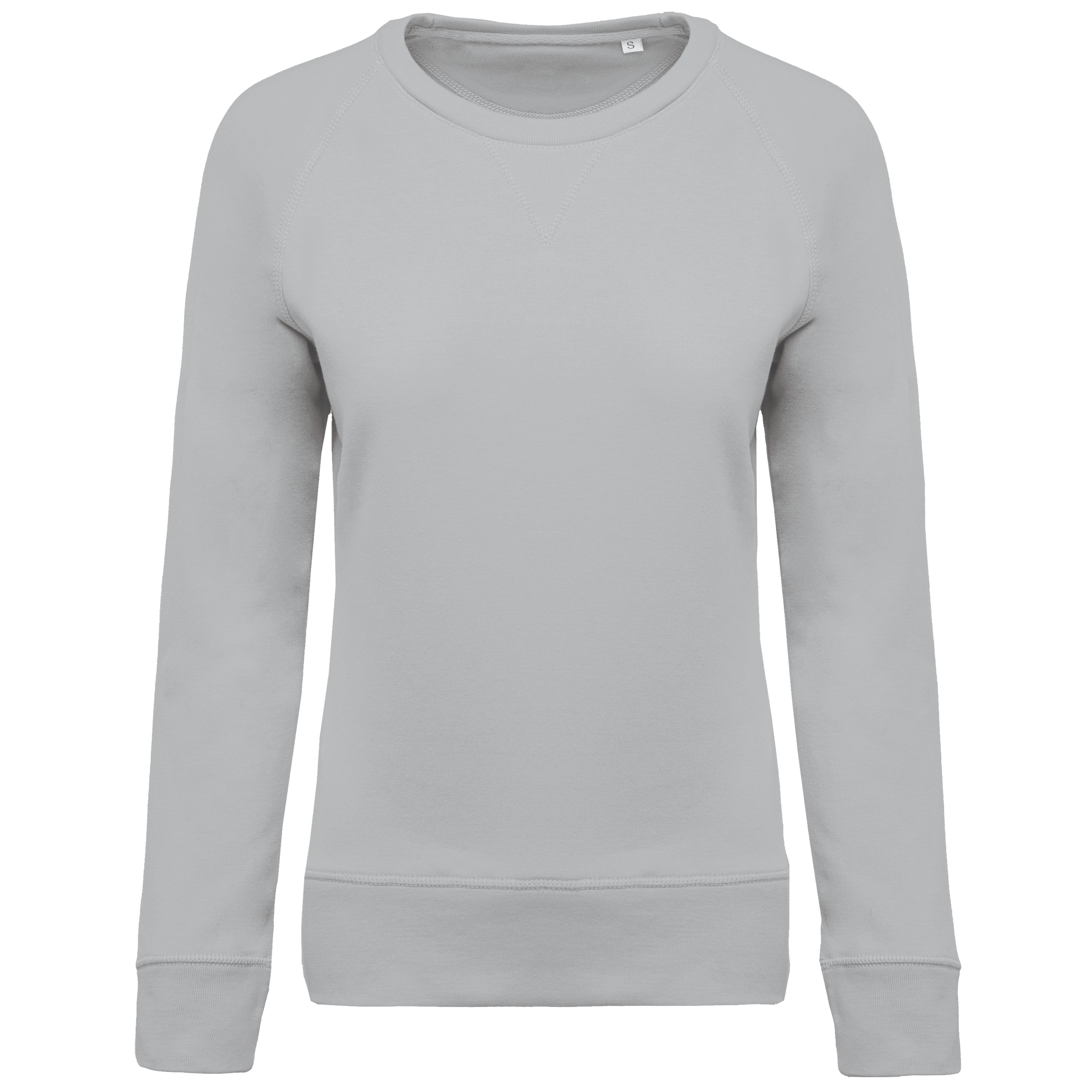 Miniature 22 pour Sweat-shirt Bio col rond manches raglan femme