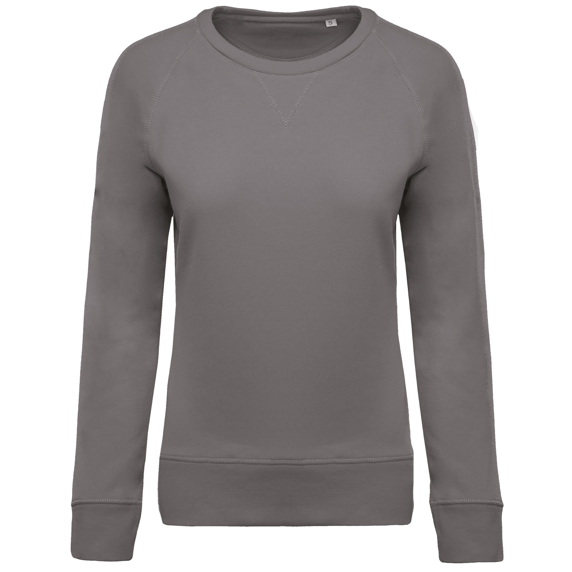 Miniature 23 pour Sweat-shirt Bio col rond manches raglan femme