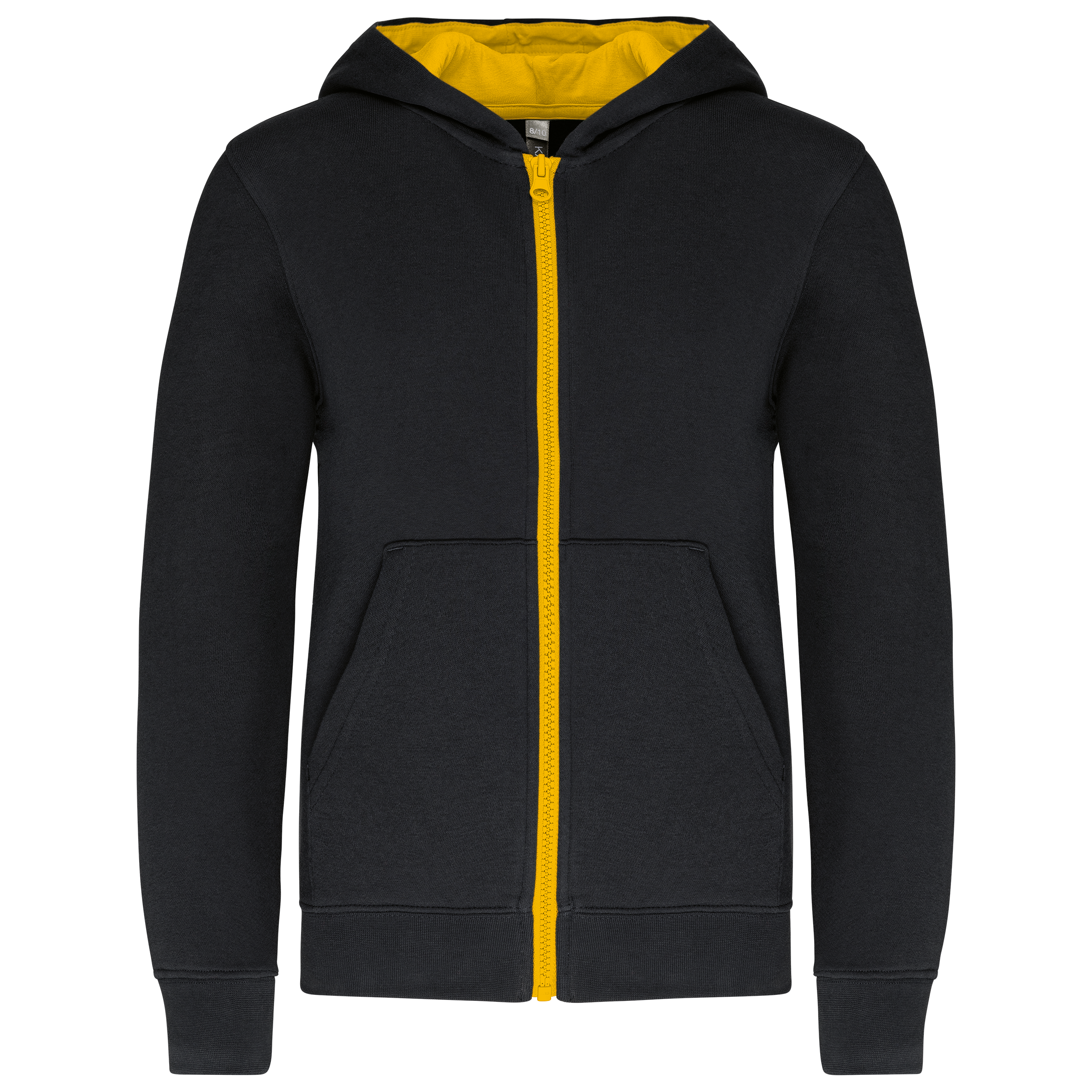 Miniature 10 pour Sweat-shirt zippé capuche enfant