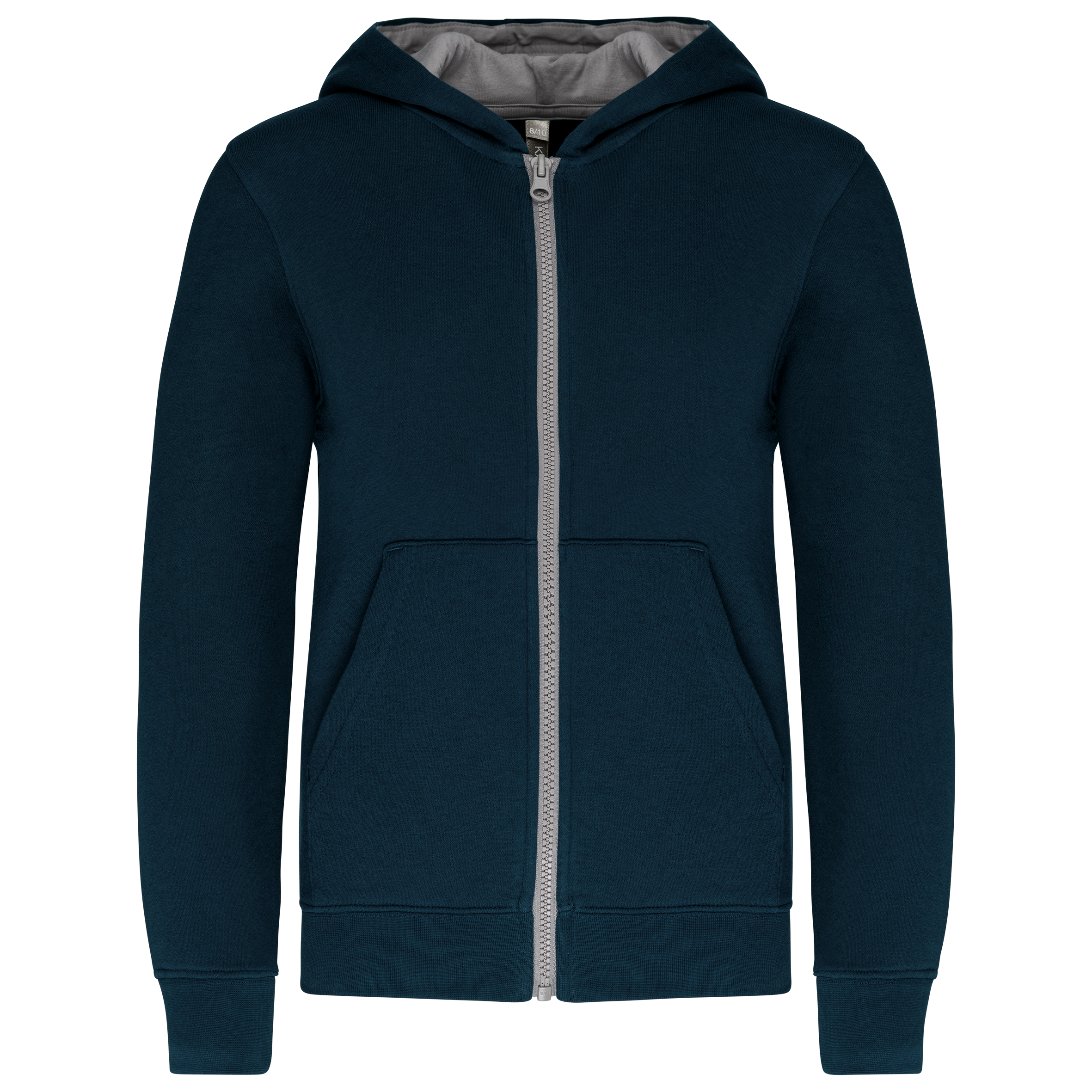 Miniature 11 pour Sweat-shirt zippé capuche enfant