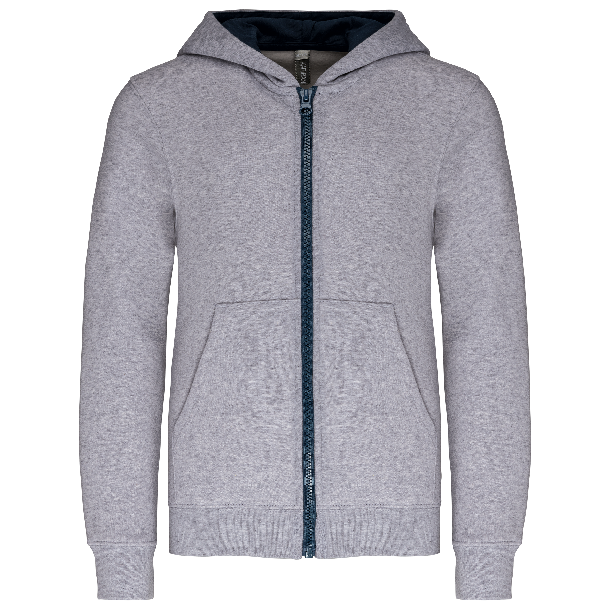 Miniature 12 pour Sweat-shirt zippé capuche enfant