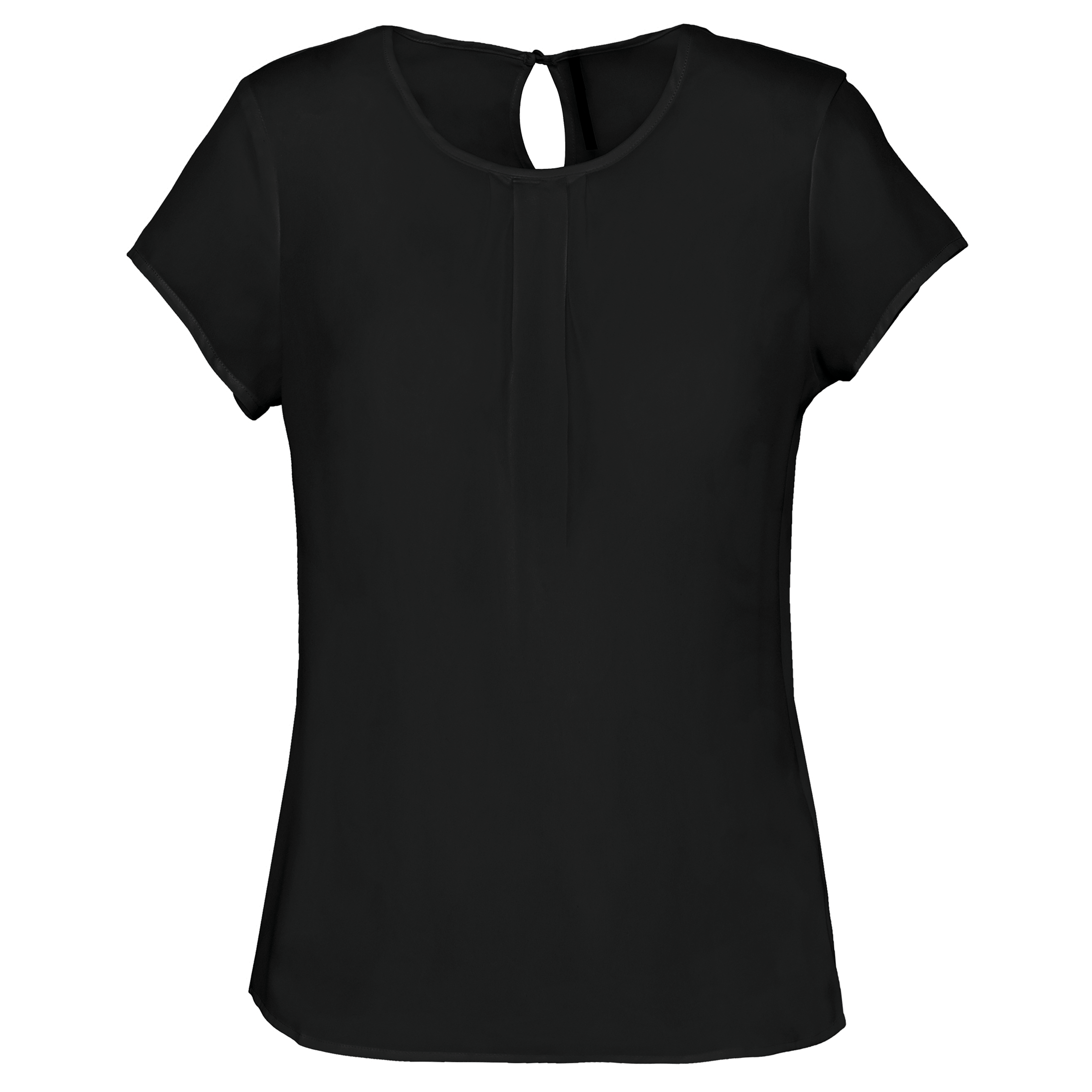 Miniature 8 pour Blouse crêpe manches courtes femme